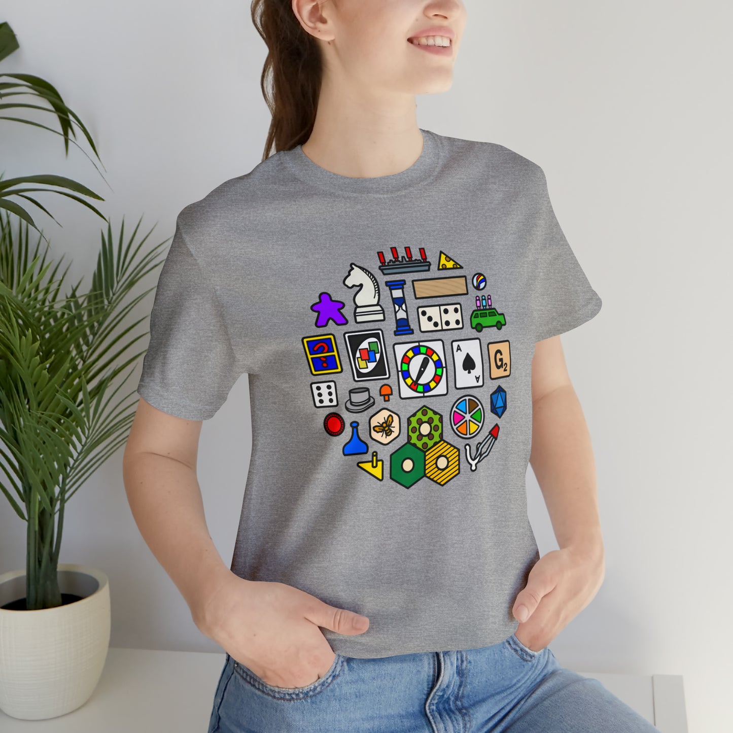 Board Games – Unisex Tee Shirt