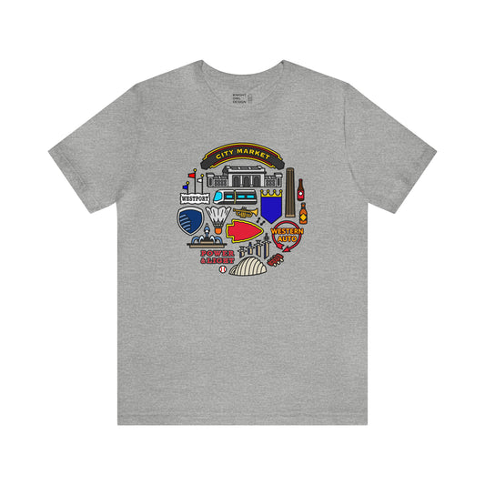 Kansas City Icons – Unisex Tee Shirt