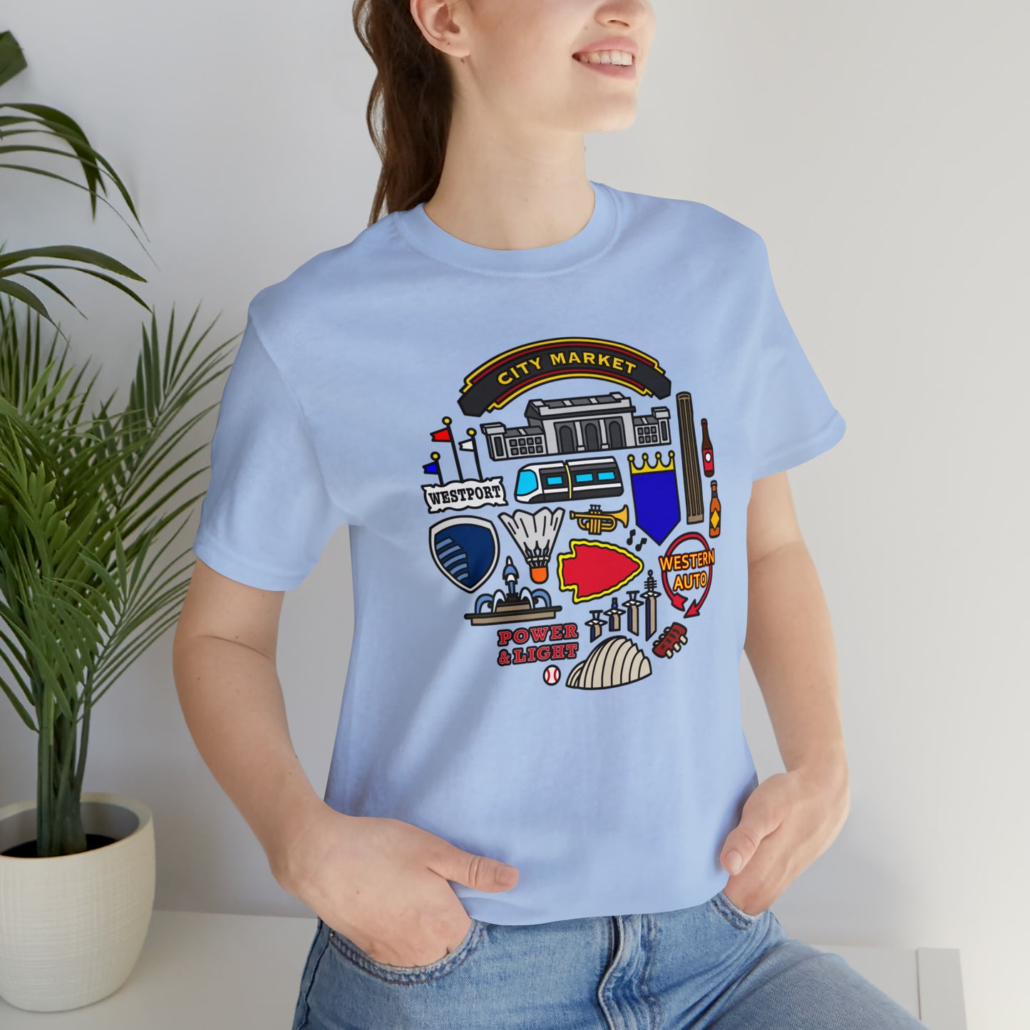 Kansas City Icons – Unisex Tee Shirt