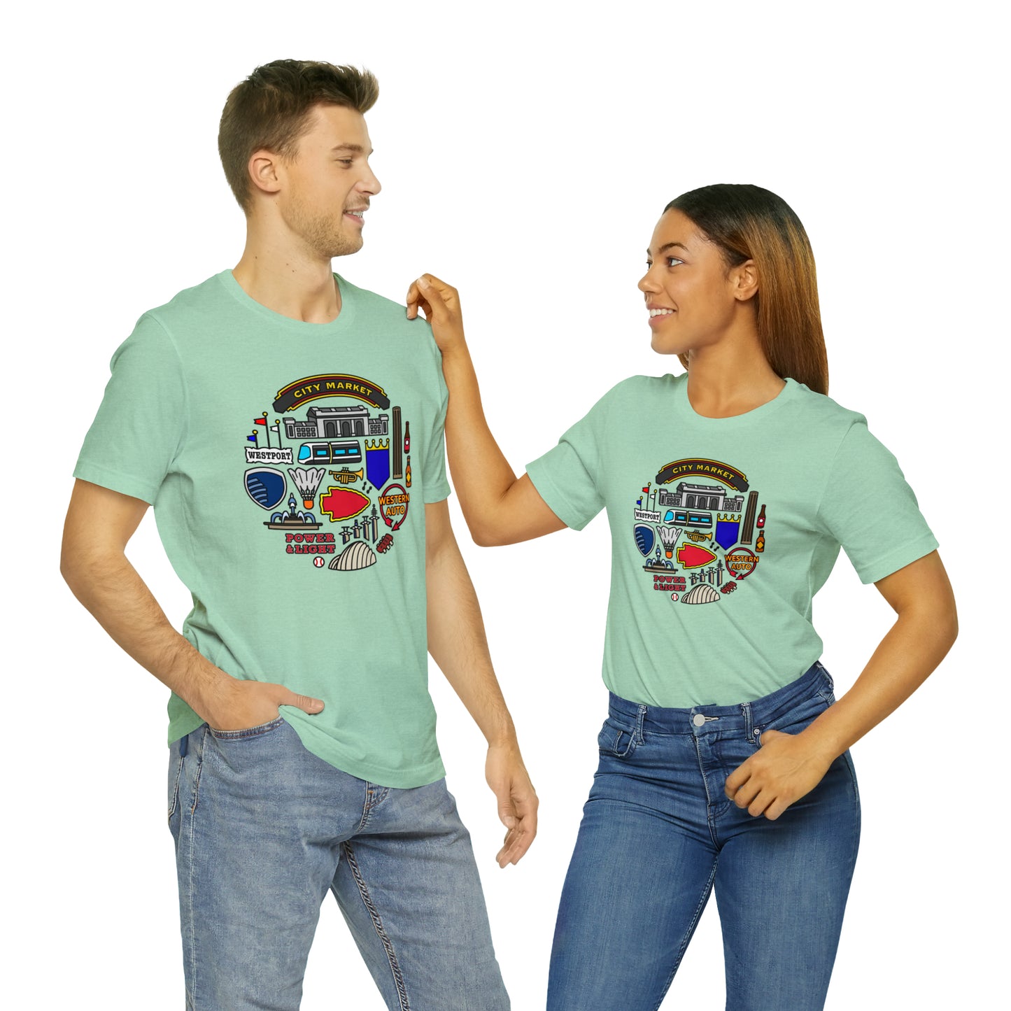 Kansas City Icons – Unisex Tee Shirt