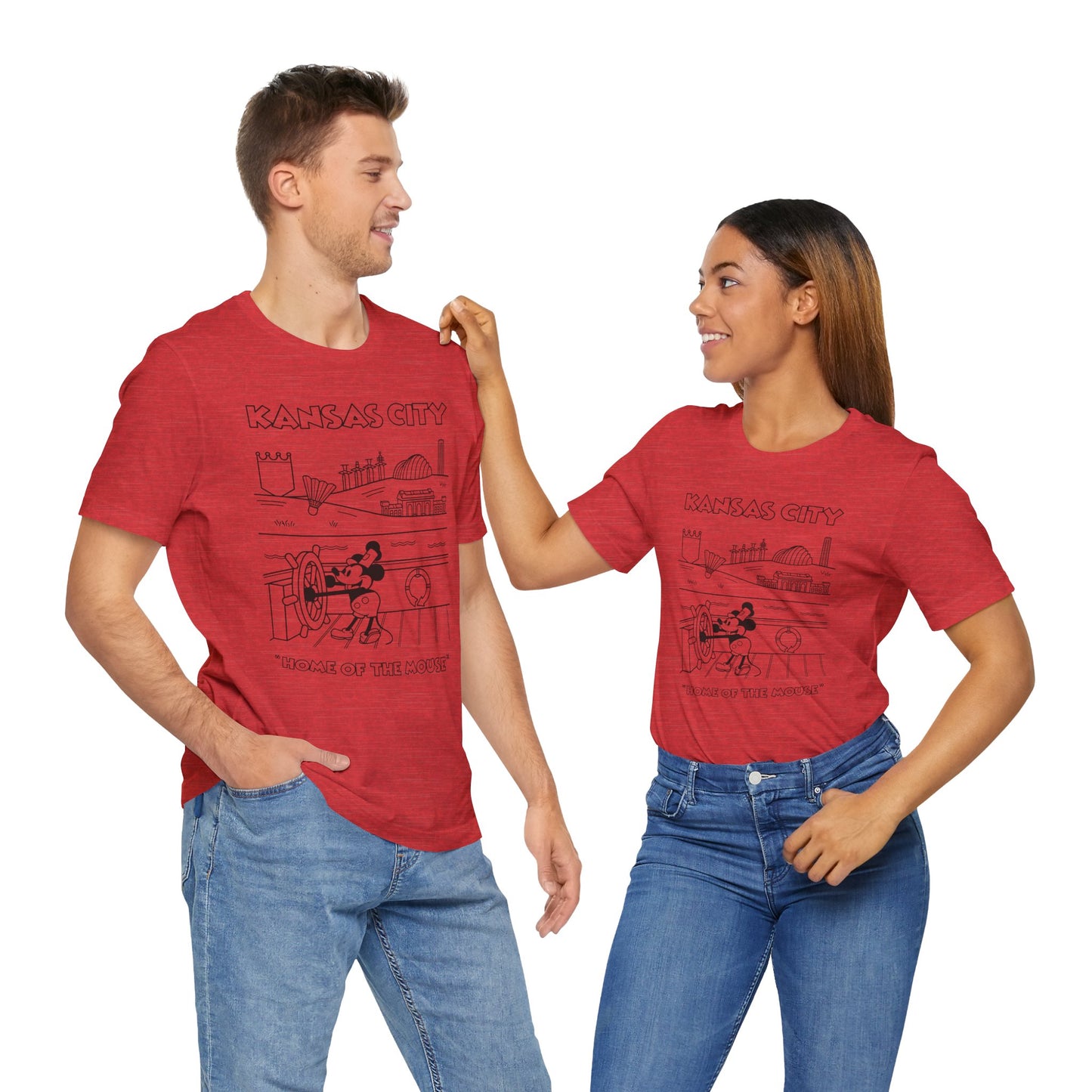 Home of the Mouse – Unisex Tee Shirt