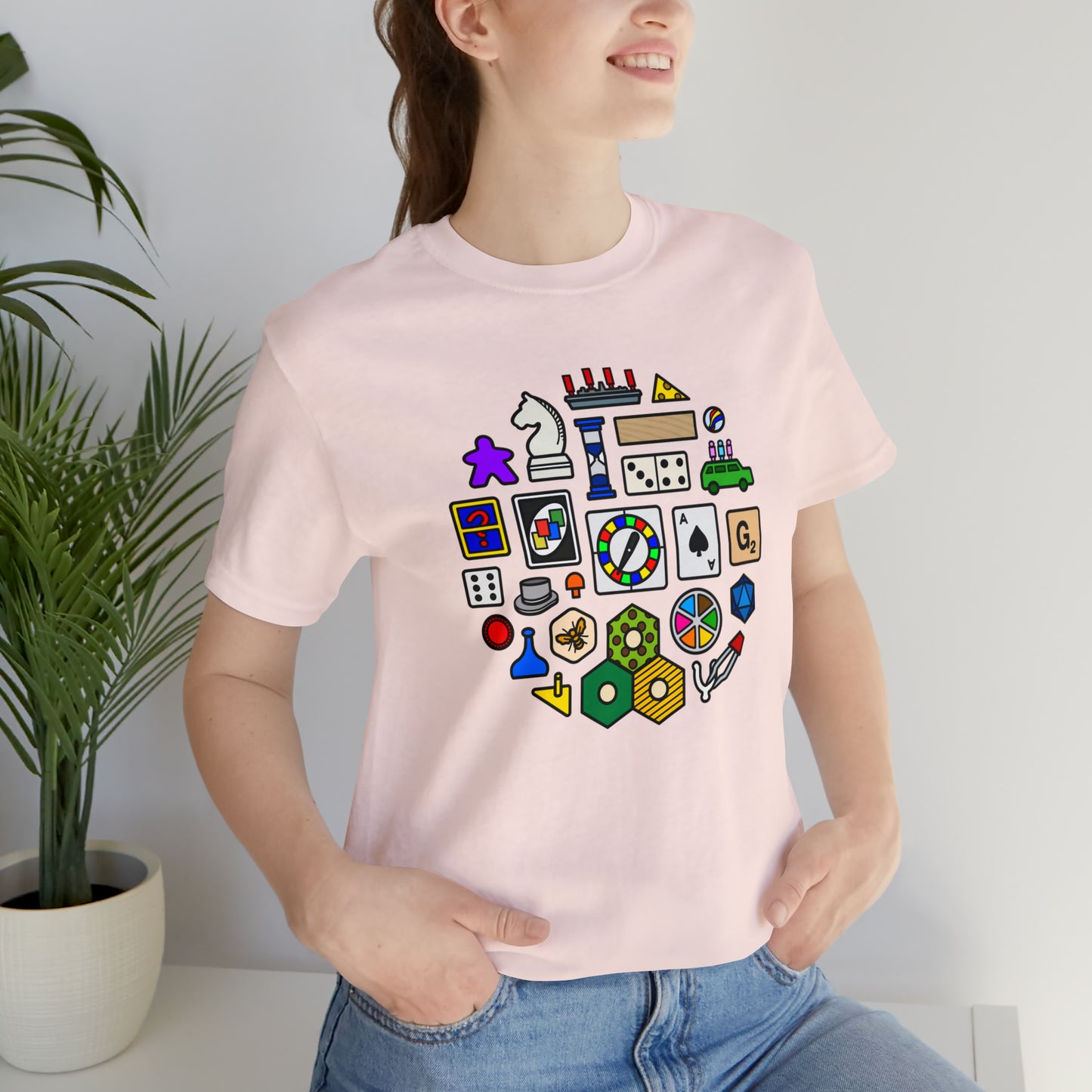 Board Games – Unisex Tee Shirt