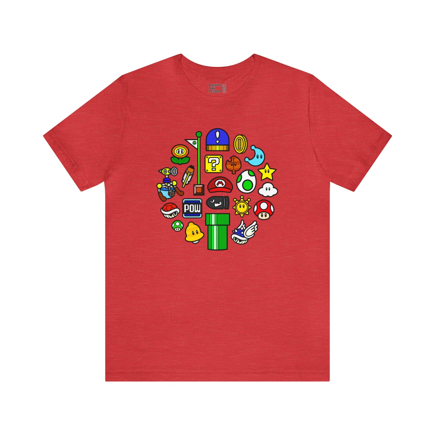 Mustached Plumber β Unisex Tee Shirt