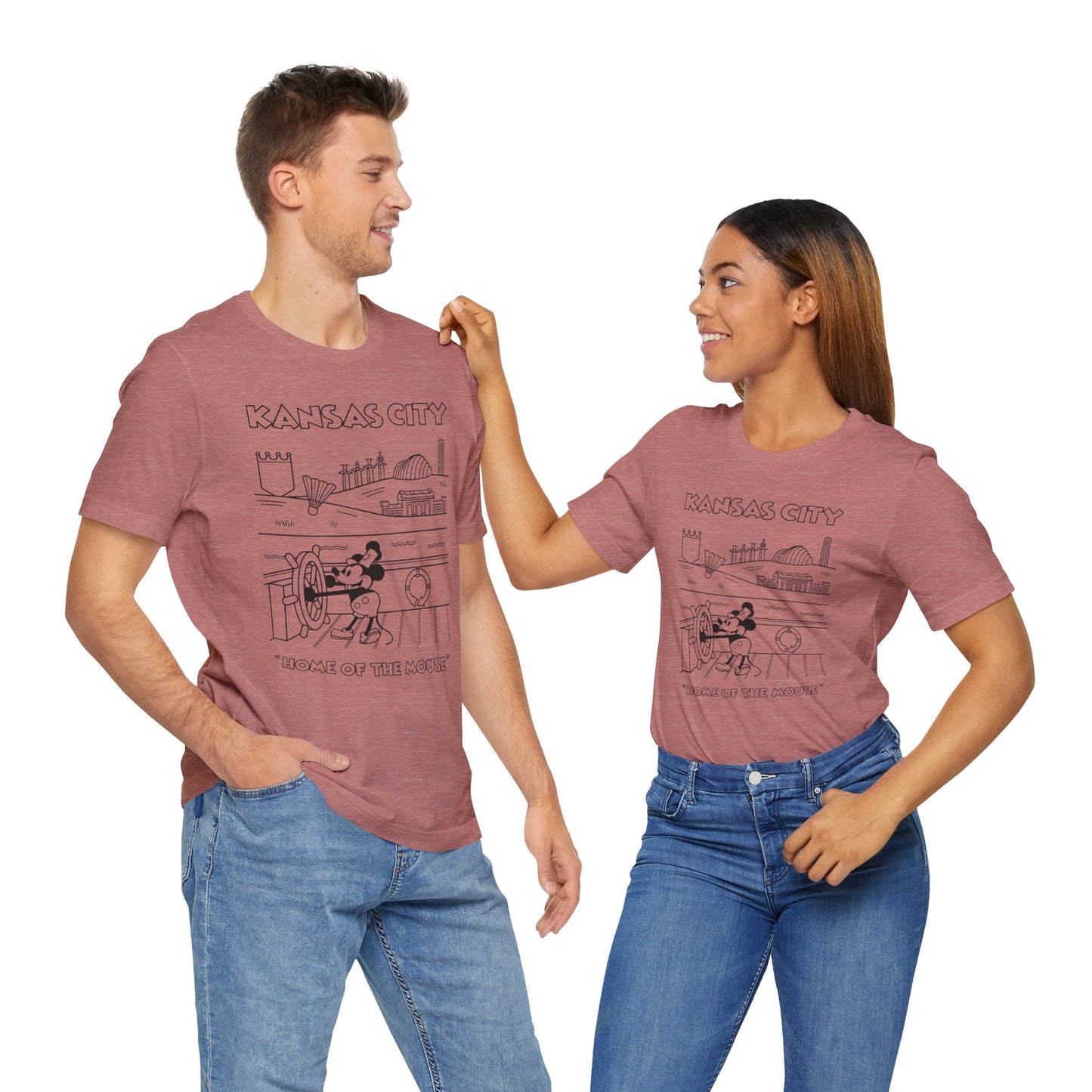 Home of the Mouse – Unisex Tee Shirt