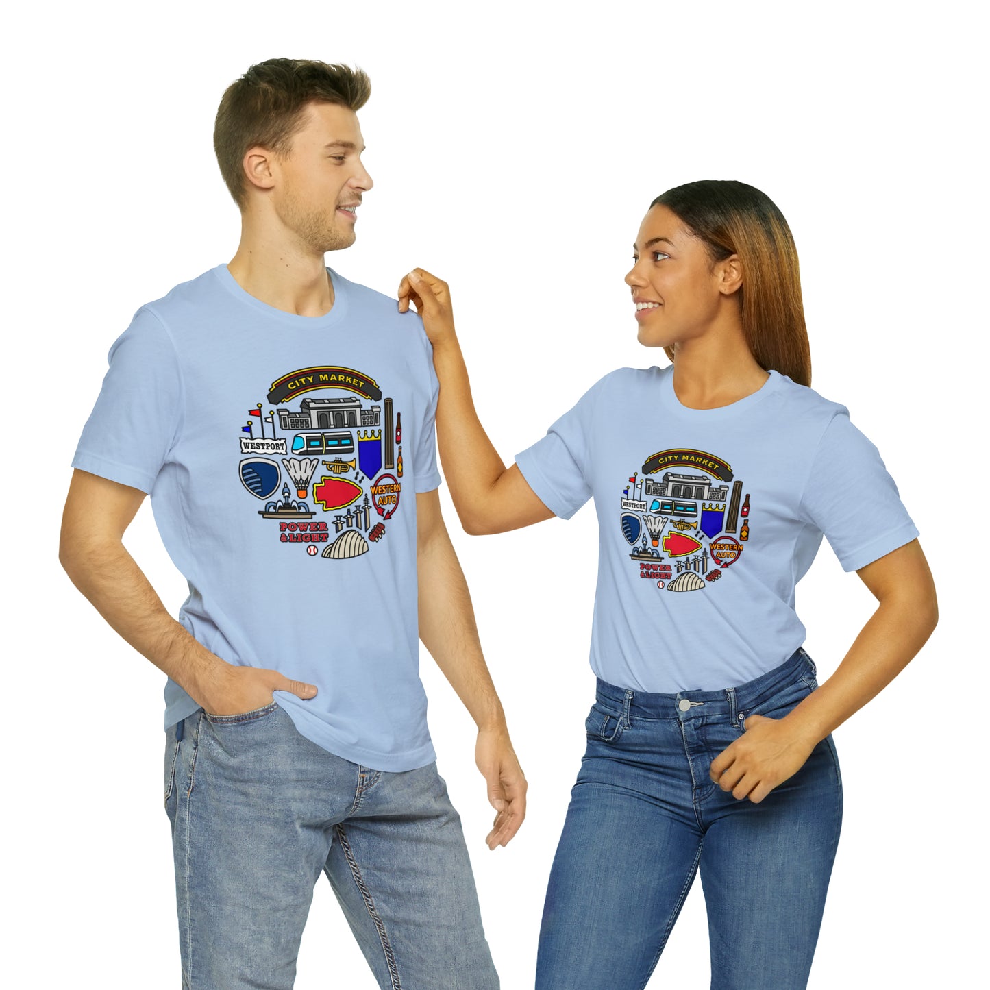 Kansas City Icons – Unisex Tee Shirt