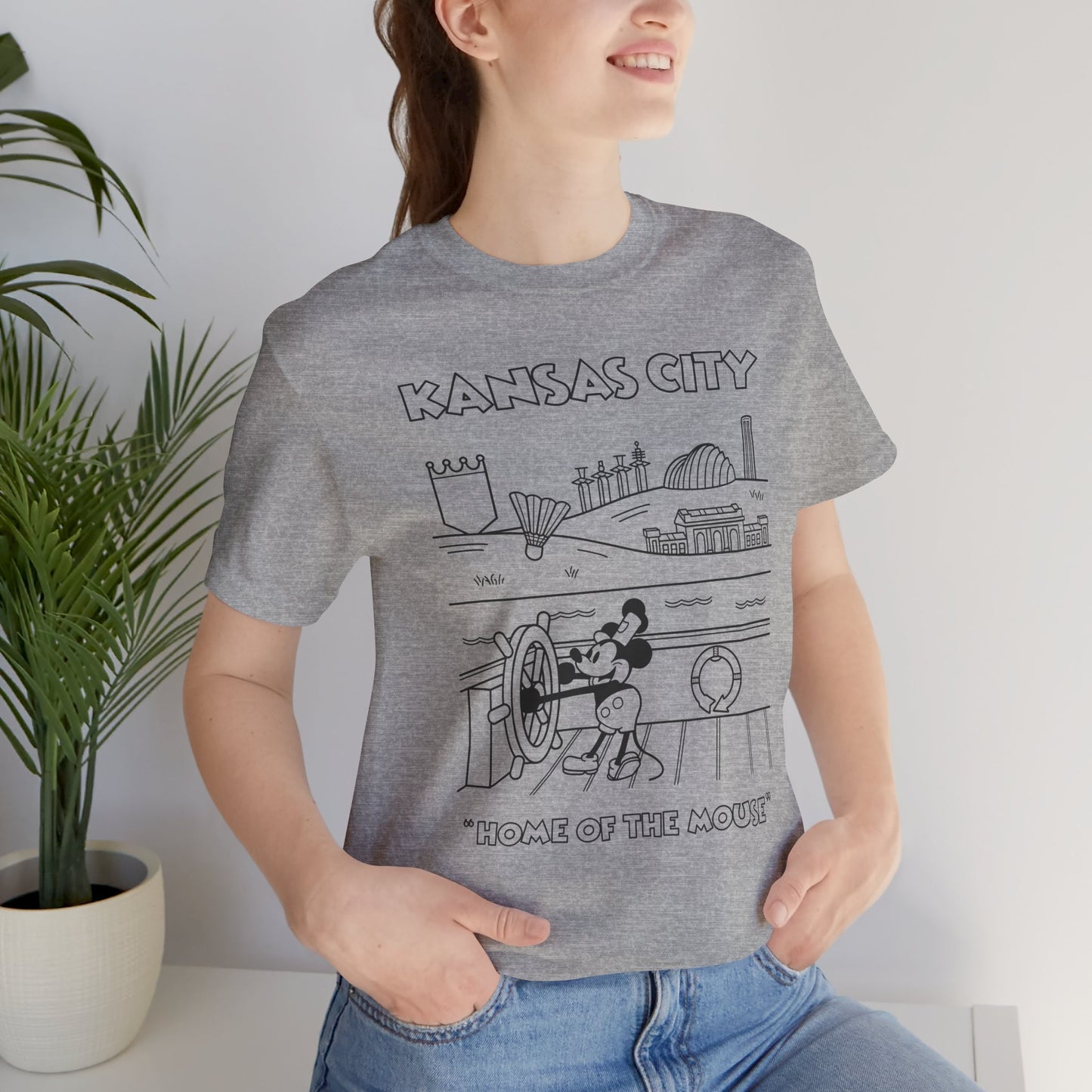 Home of the Mouse – Unisex Tee Shirt