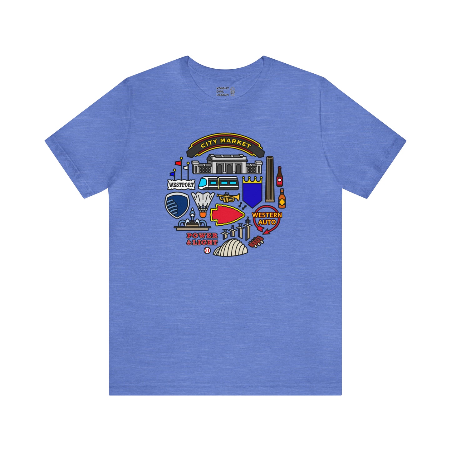 Kansas City Icons – Unisex Tee Shirt