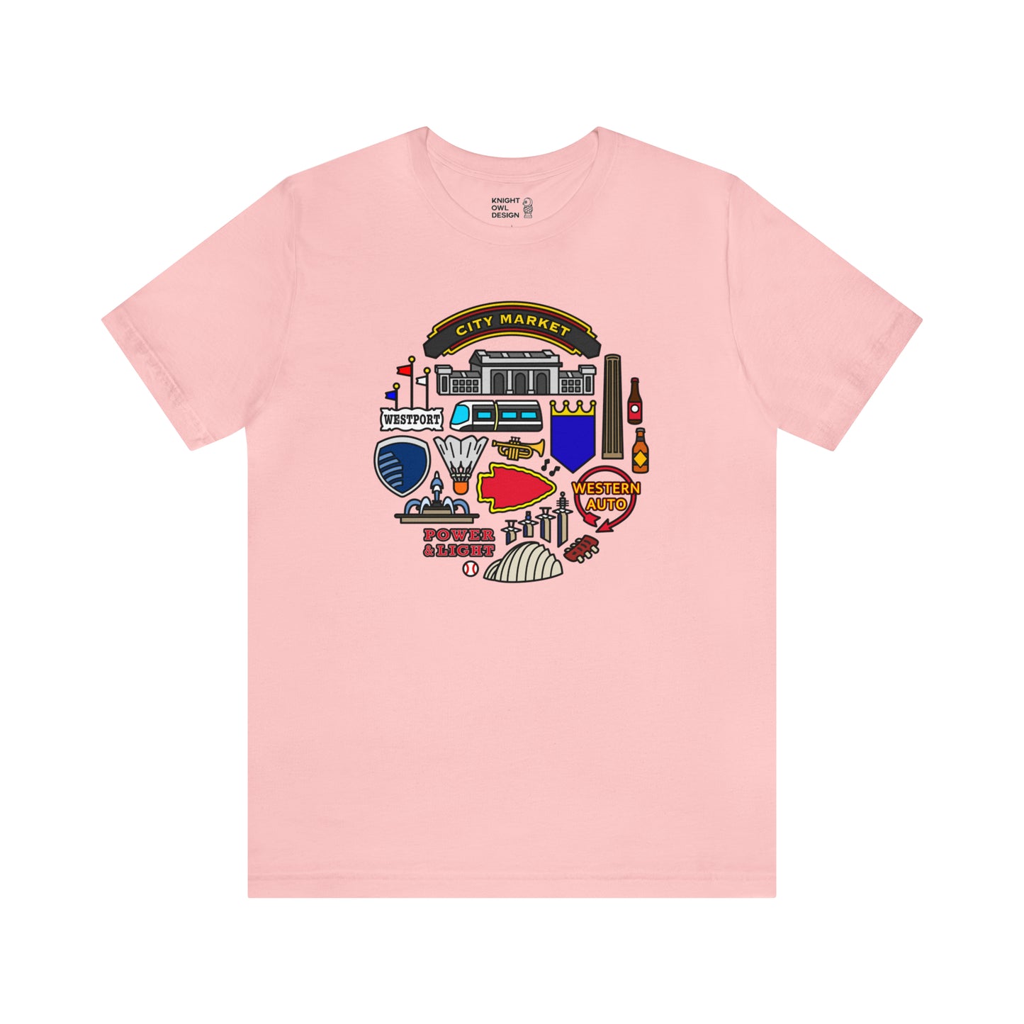 Kansas City Icons – Unisex Tee Shirt