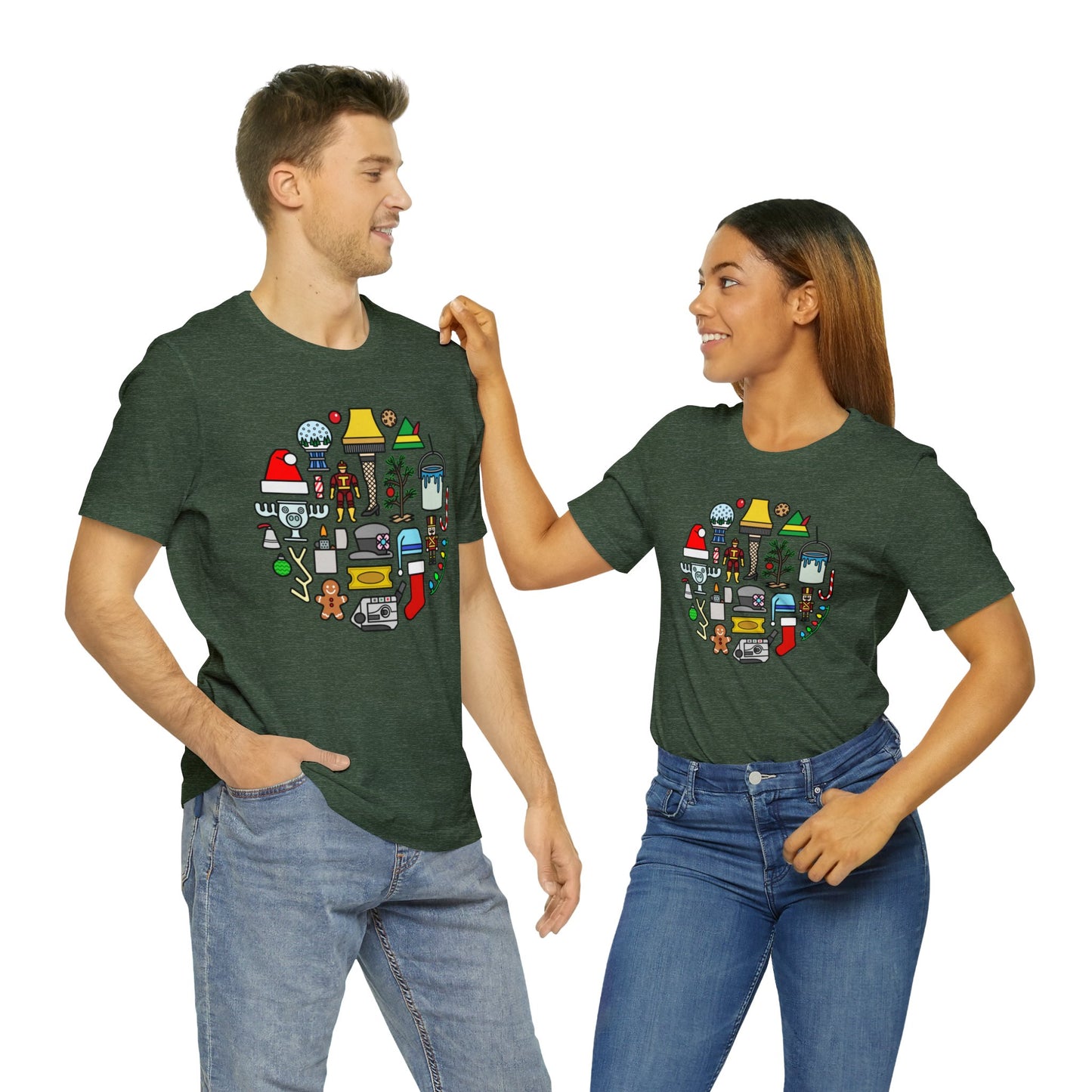 Christmas Movie Icons β Unisex Tee Shirt