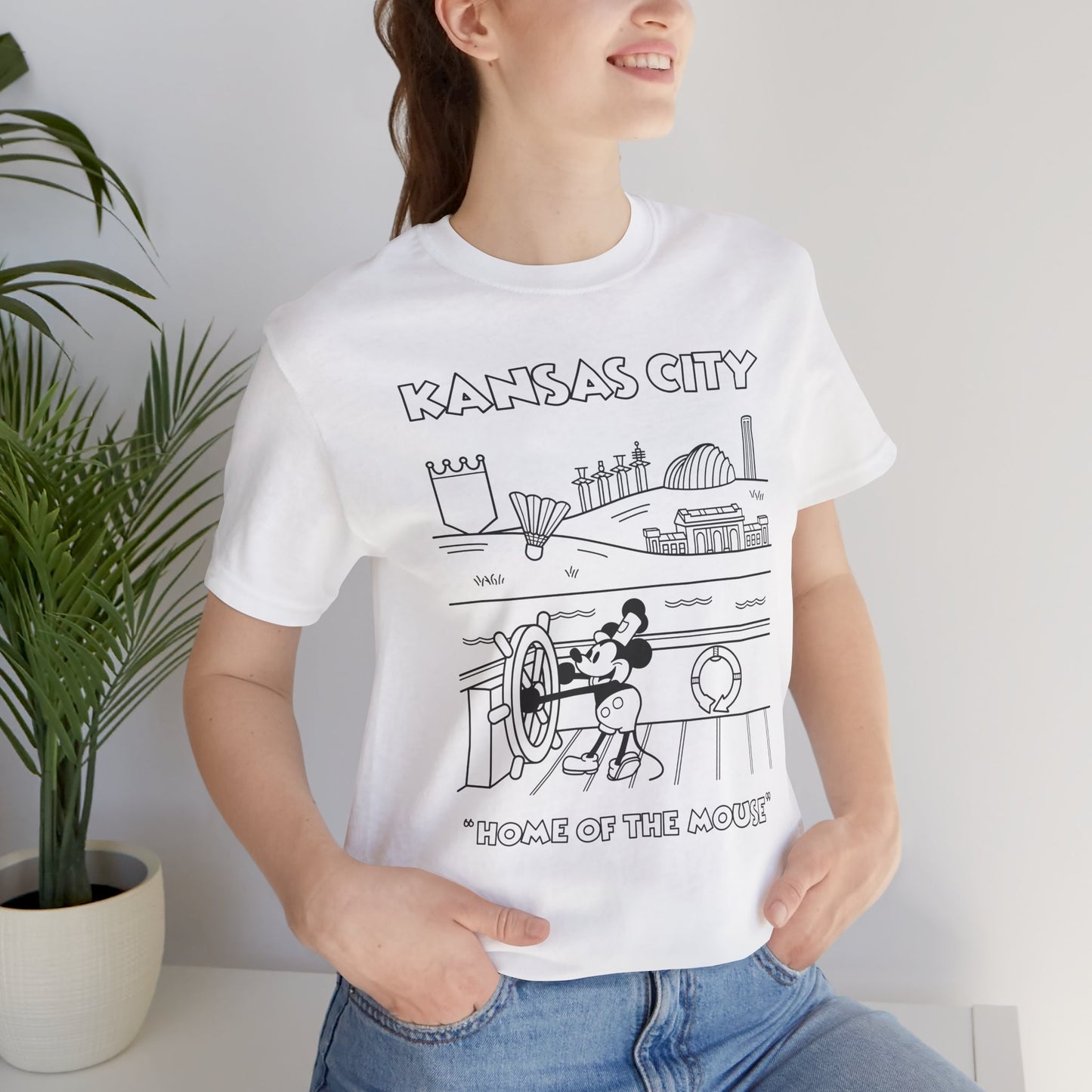 Home of the Mouse – Unisex Tee Shirt
