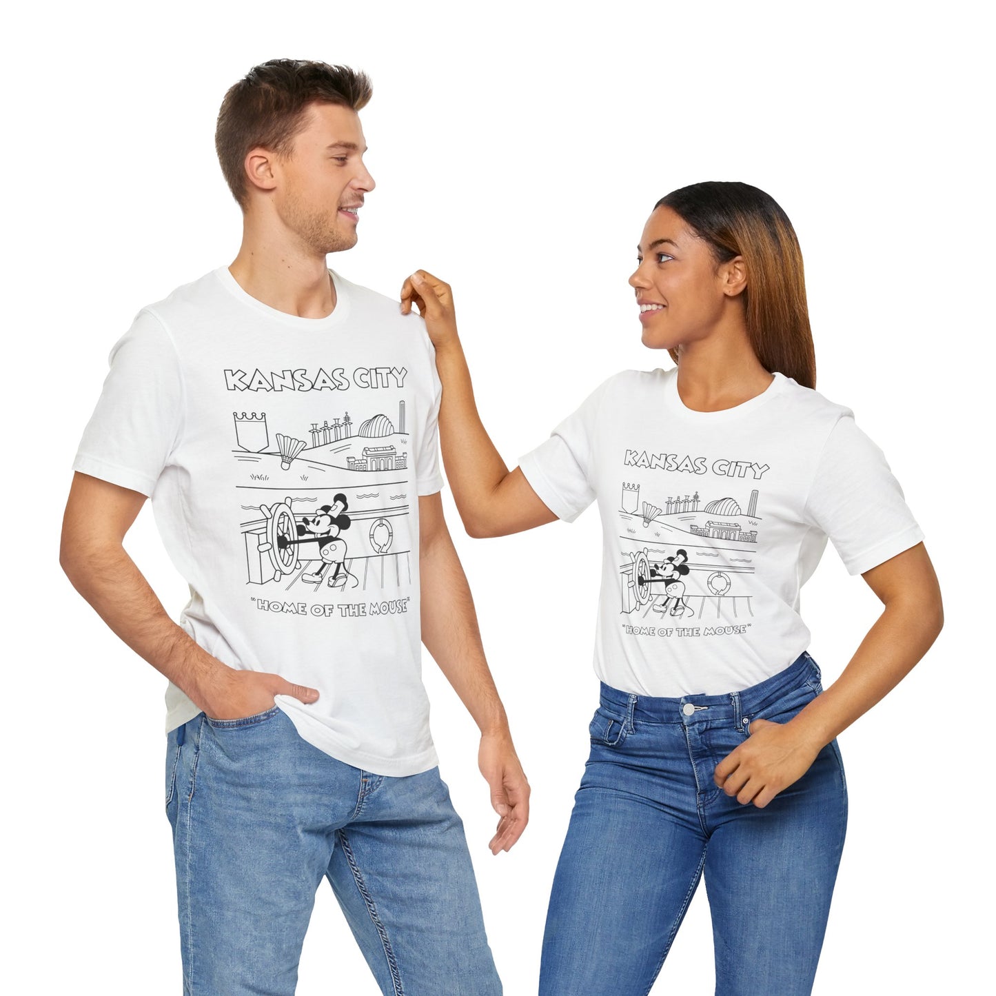 Home of the Mouse – Unisex Tee Shirt