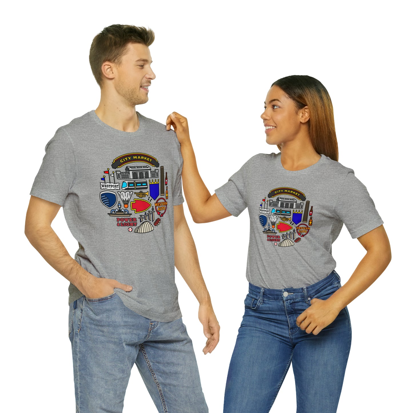 Kansas City Icons – Unisex Tee Shirt