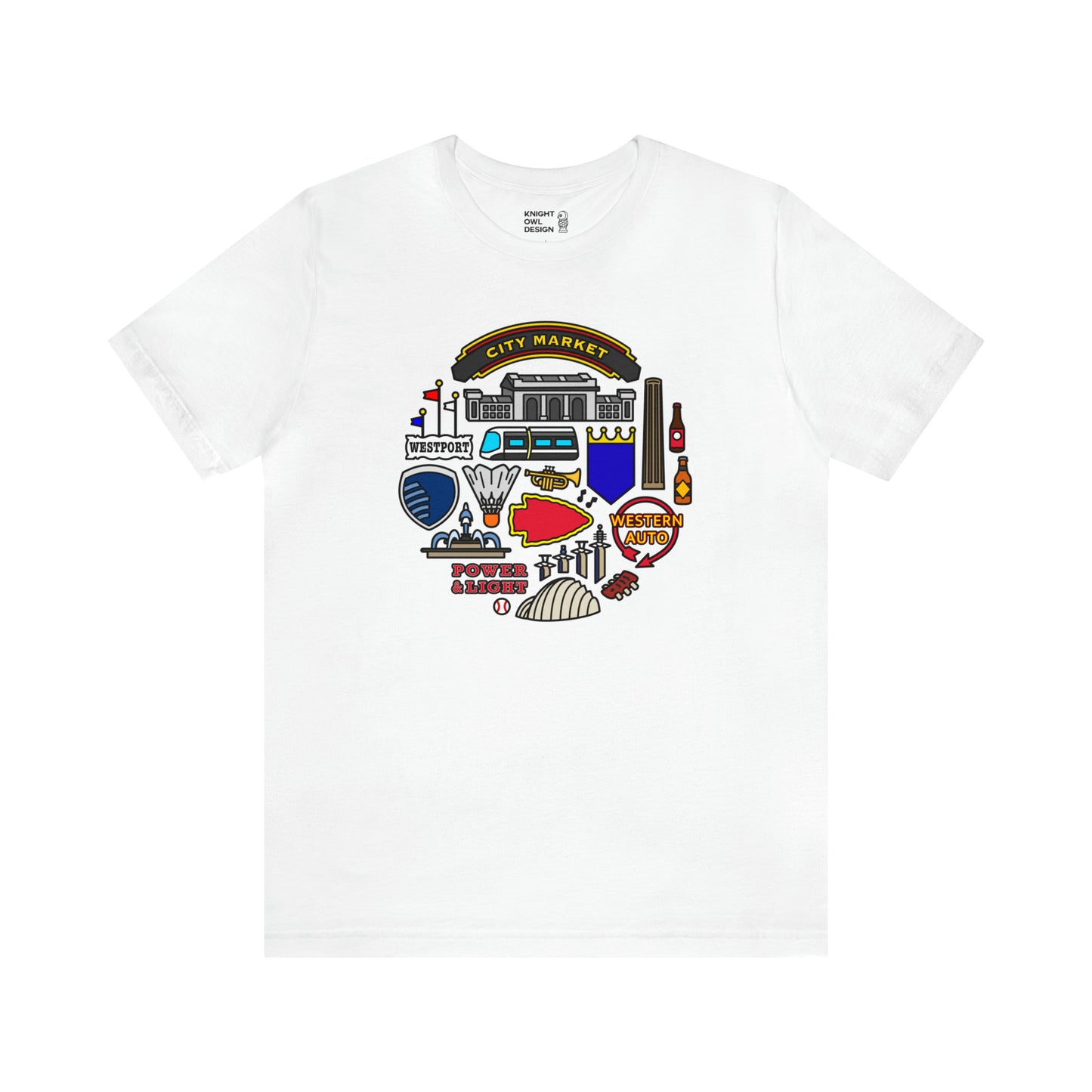 Kansas City Icons – Unisex Tee Shirt