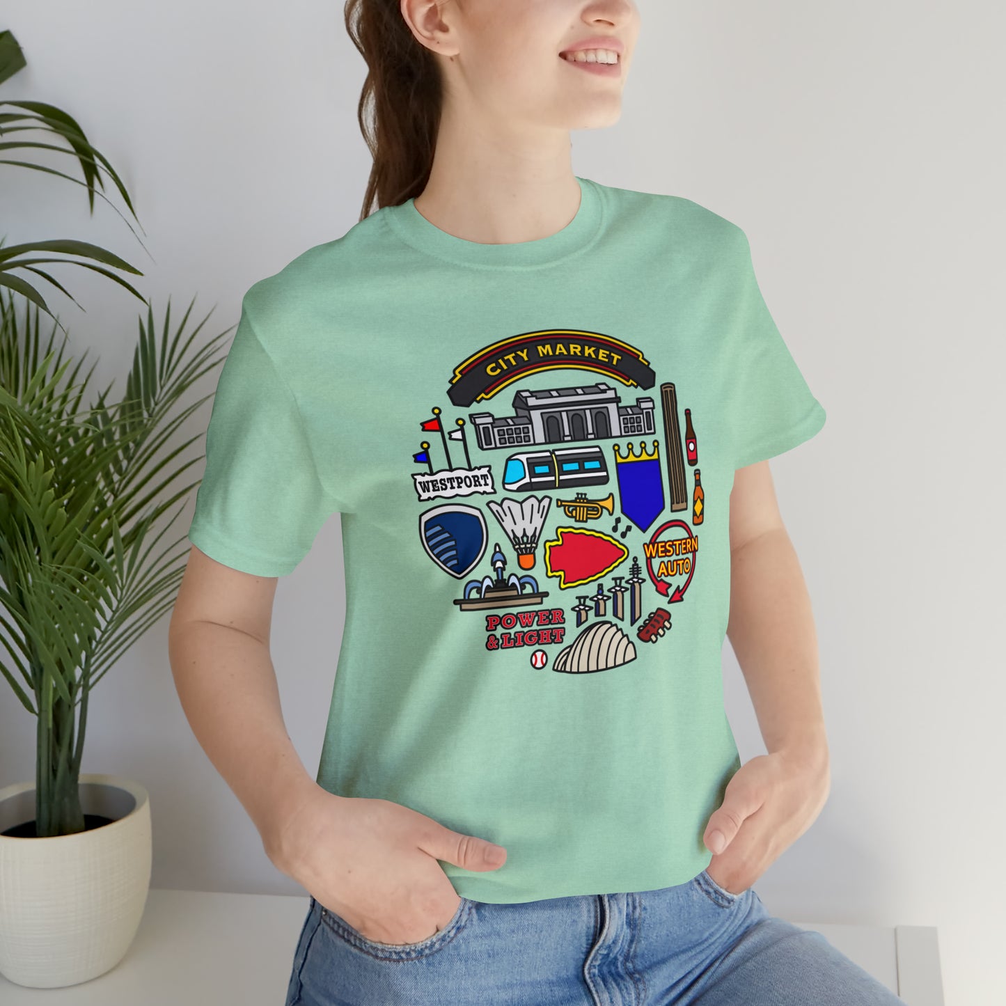 Kansas City Icons – Unisex Tee Shirt