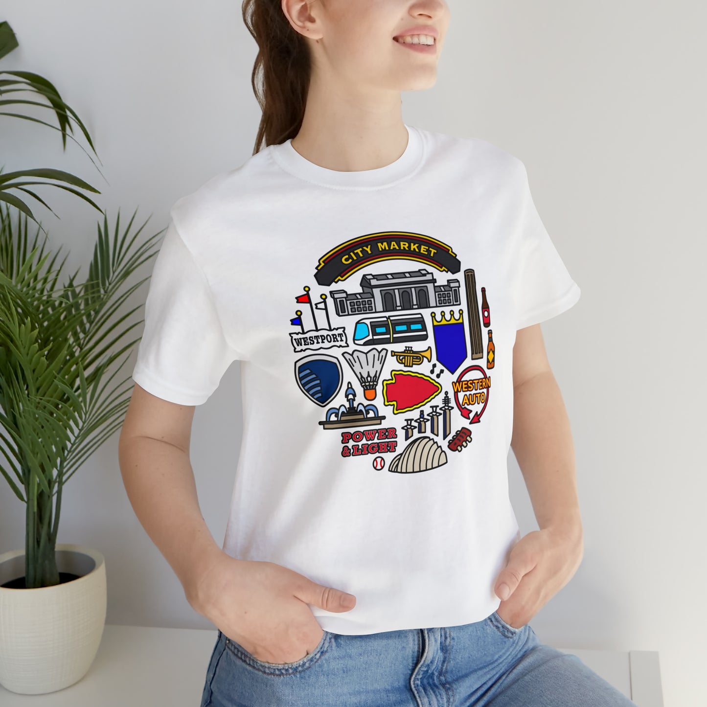 Kansas City Icons – Unisex Tee Shirt