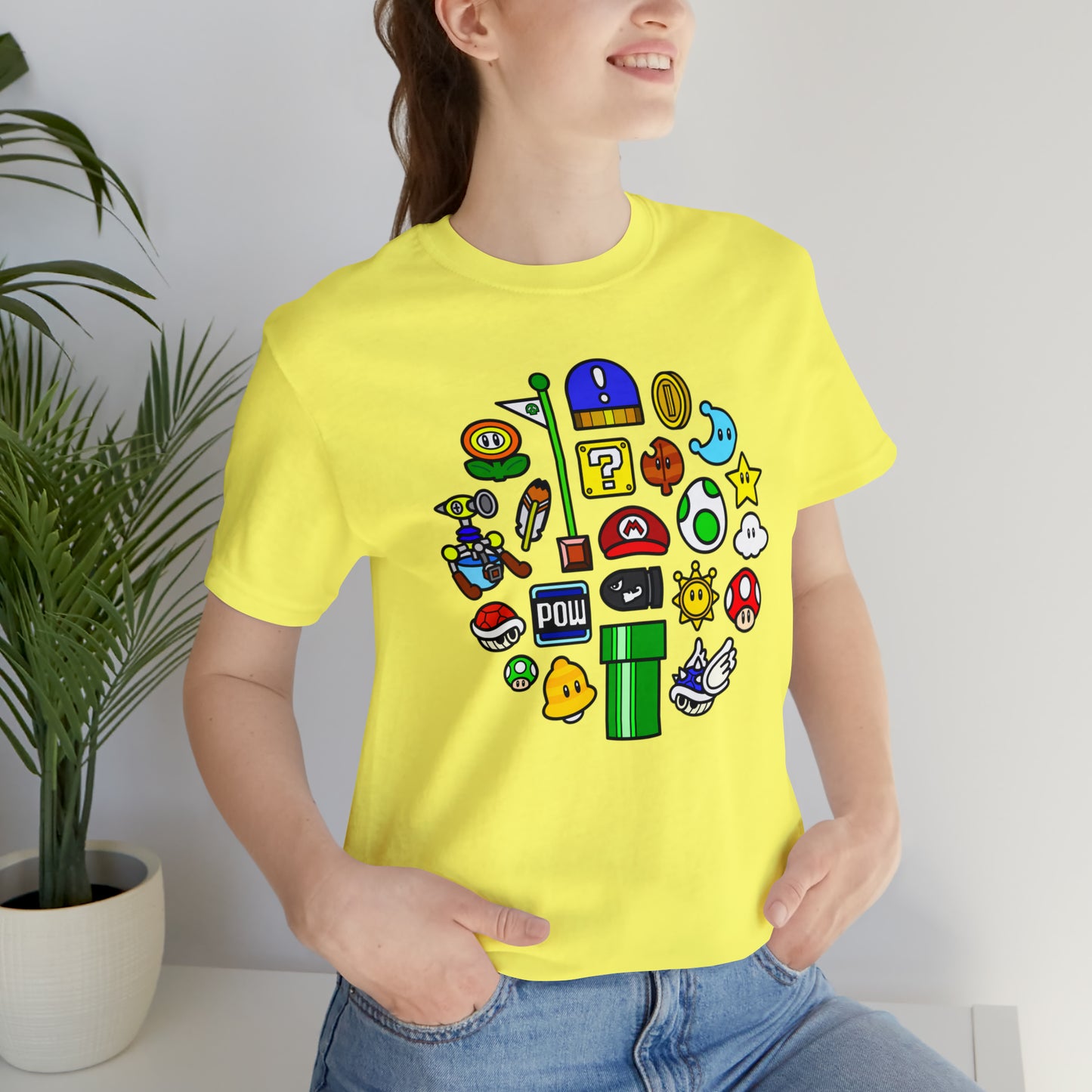 Mustached Plumber β Unisex Tee Shirt