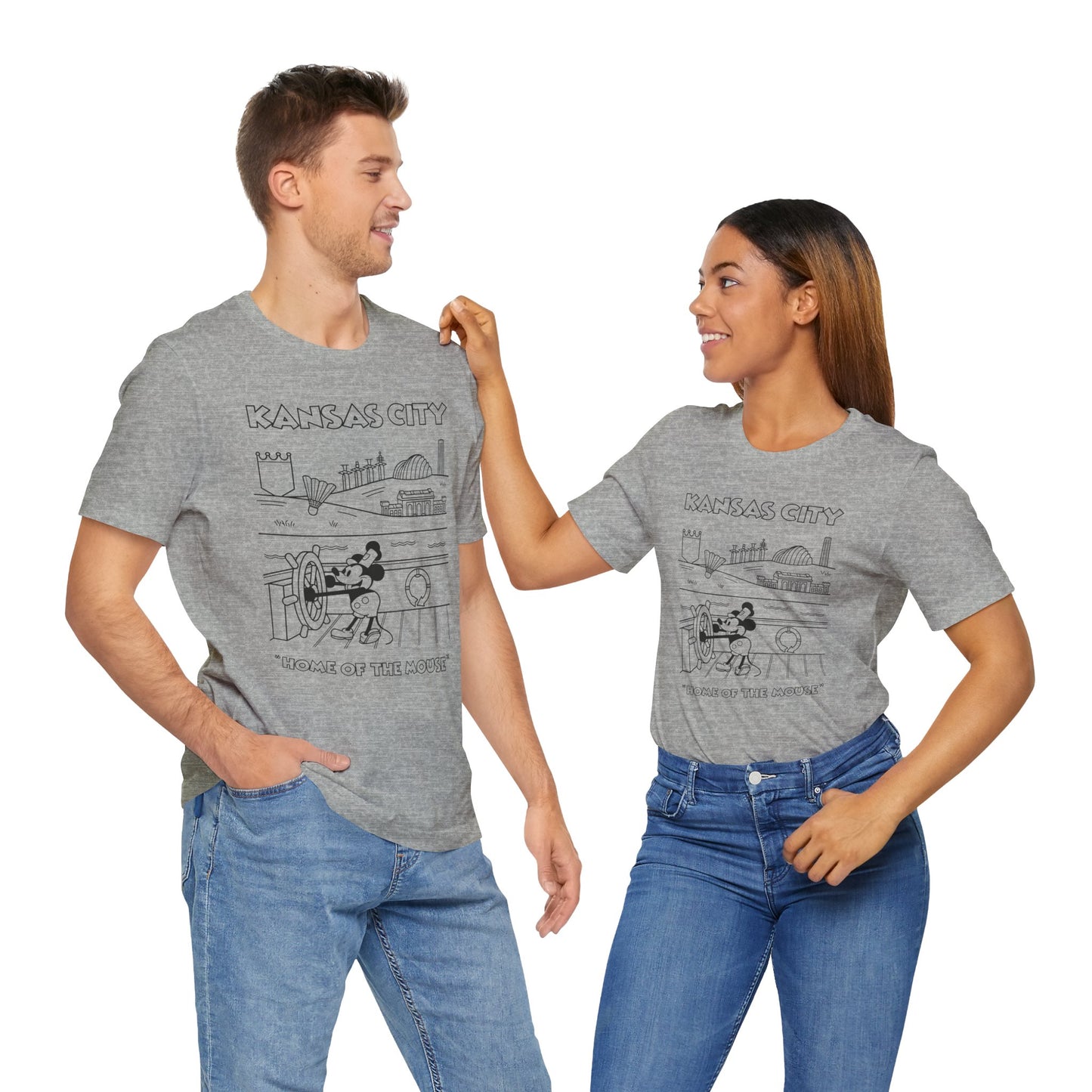 Home of the Mouse – Unisex Tee Shirt