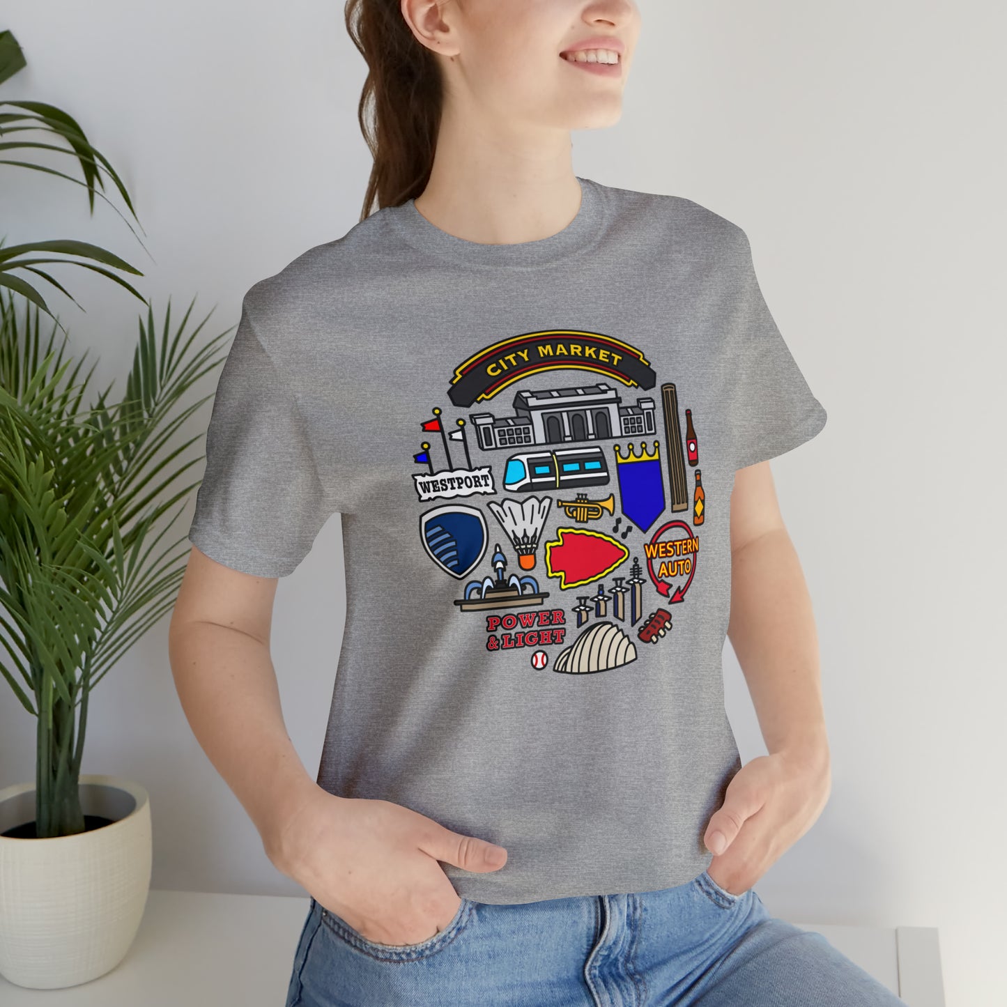 Kansas City Icons – Unisex Tee Shirt
