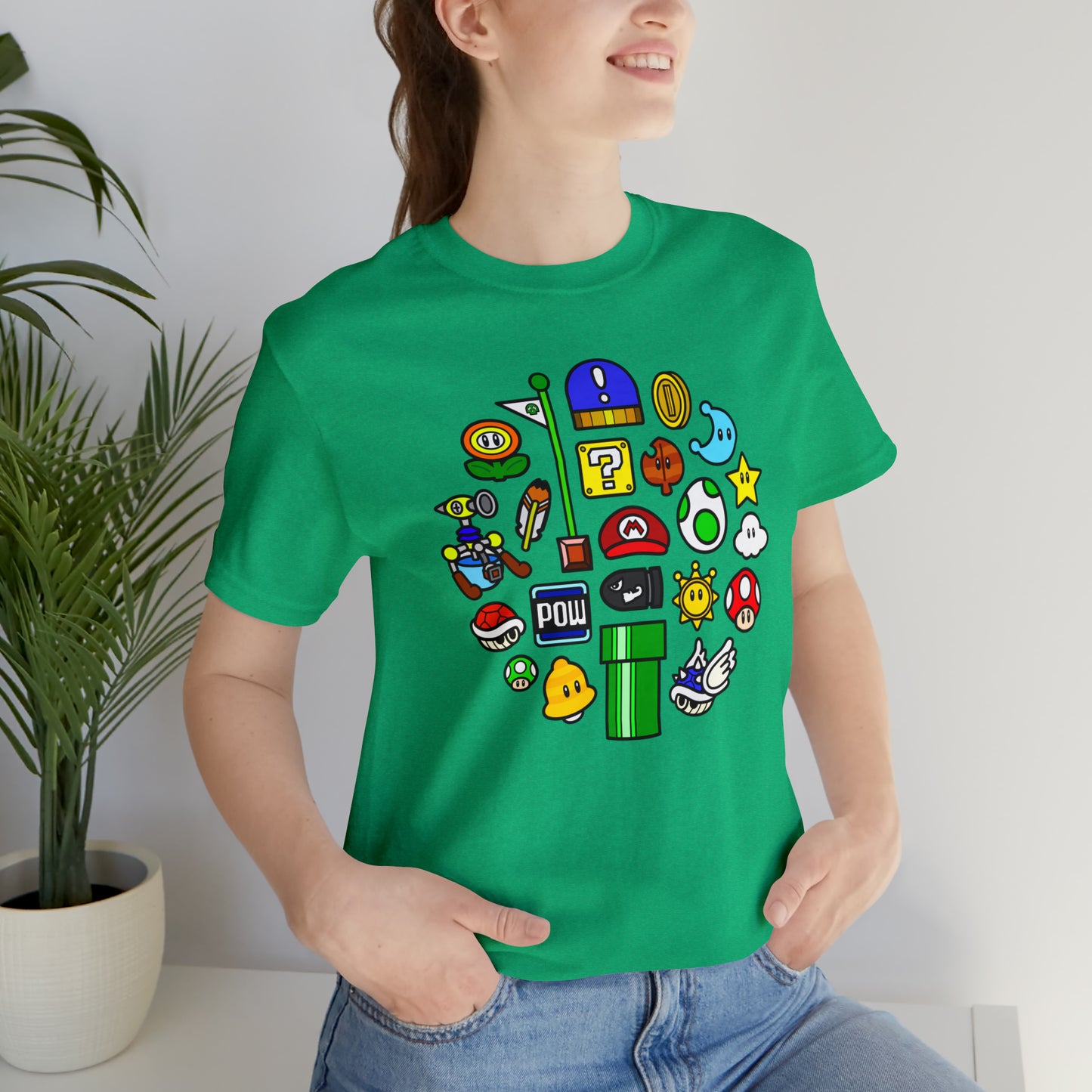 Mustached Plumber β Unisex Tee Shirt