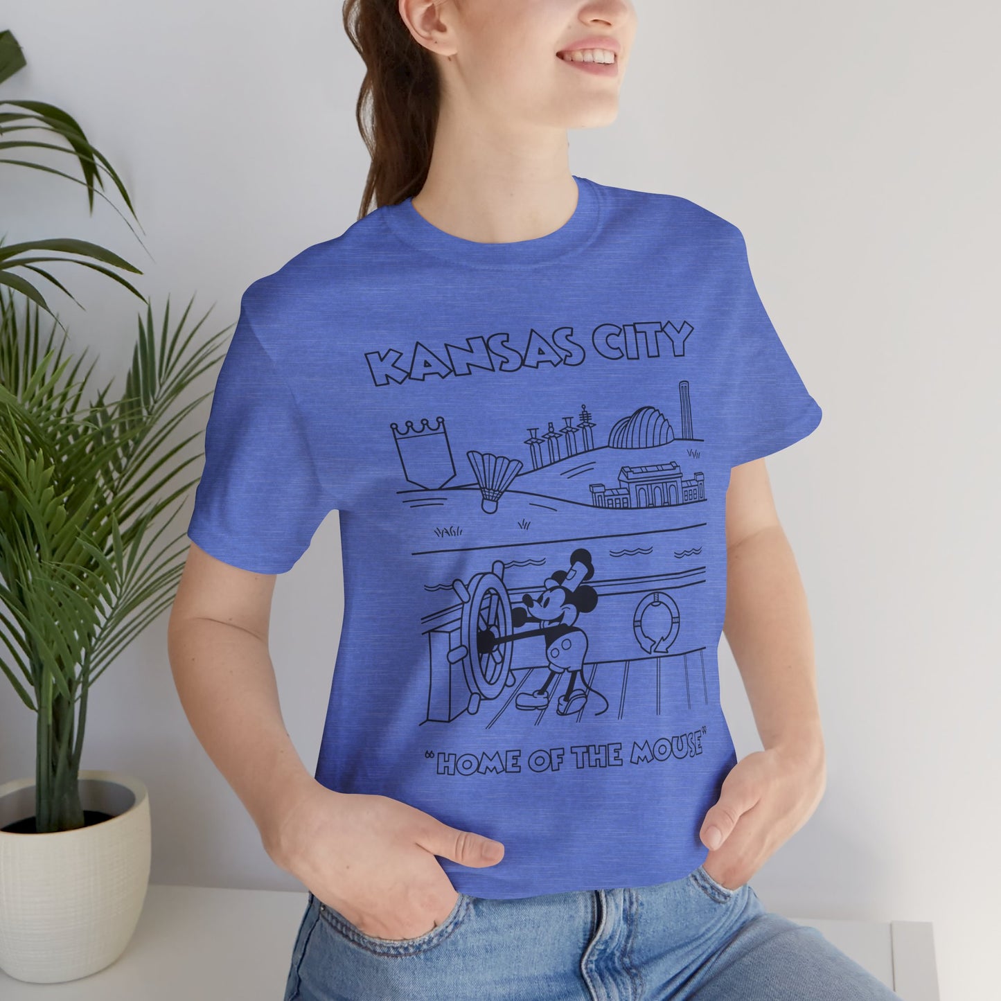 Home of the Mouse – Unisex Tee Shirt