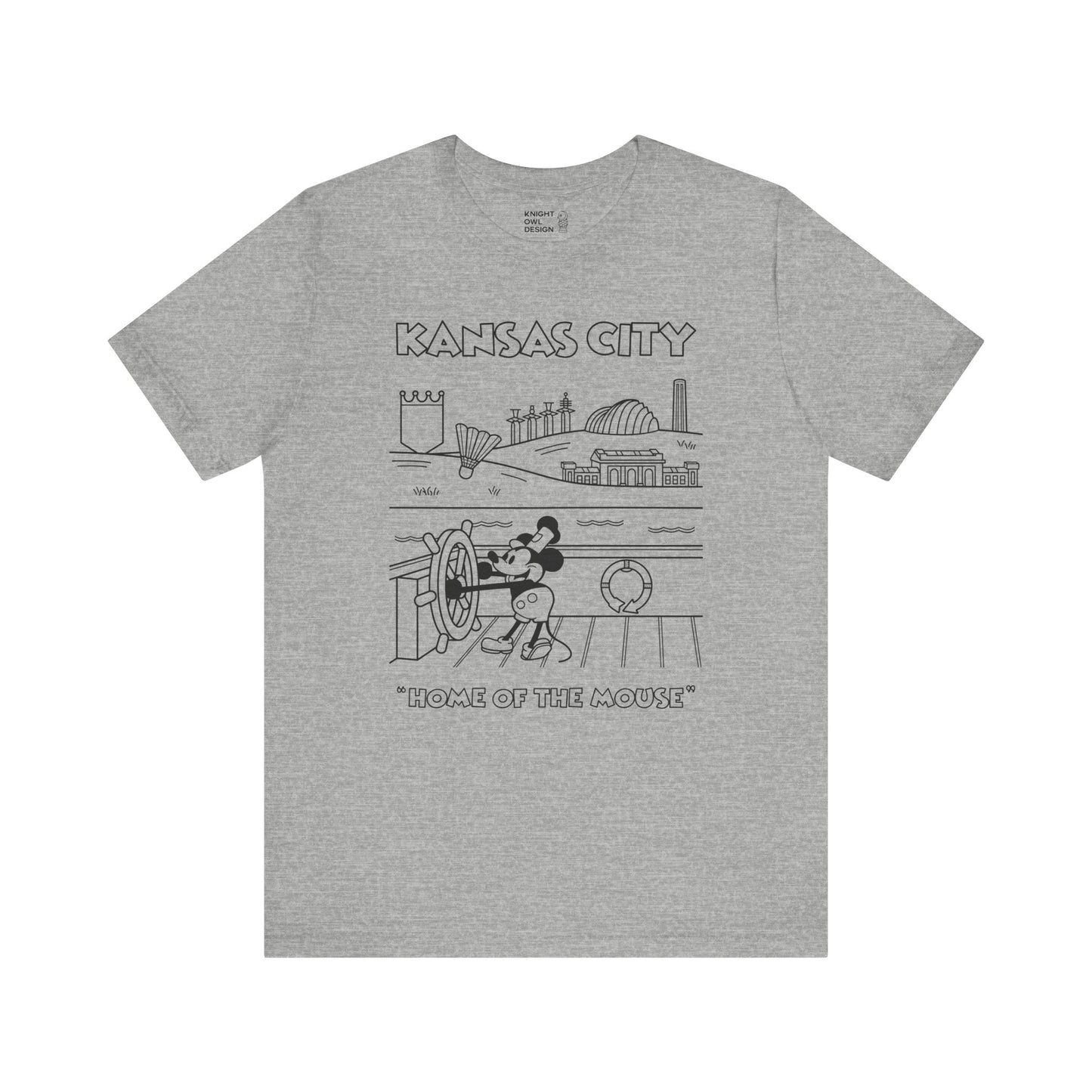 Home of the Mouse – Unisex Tee Shirt