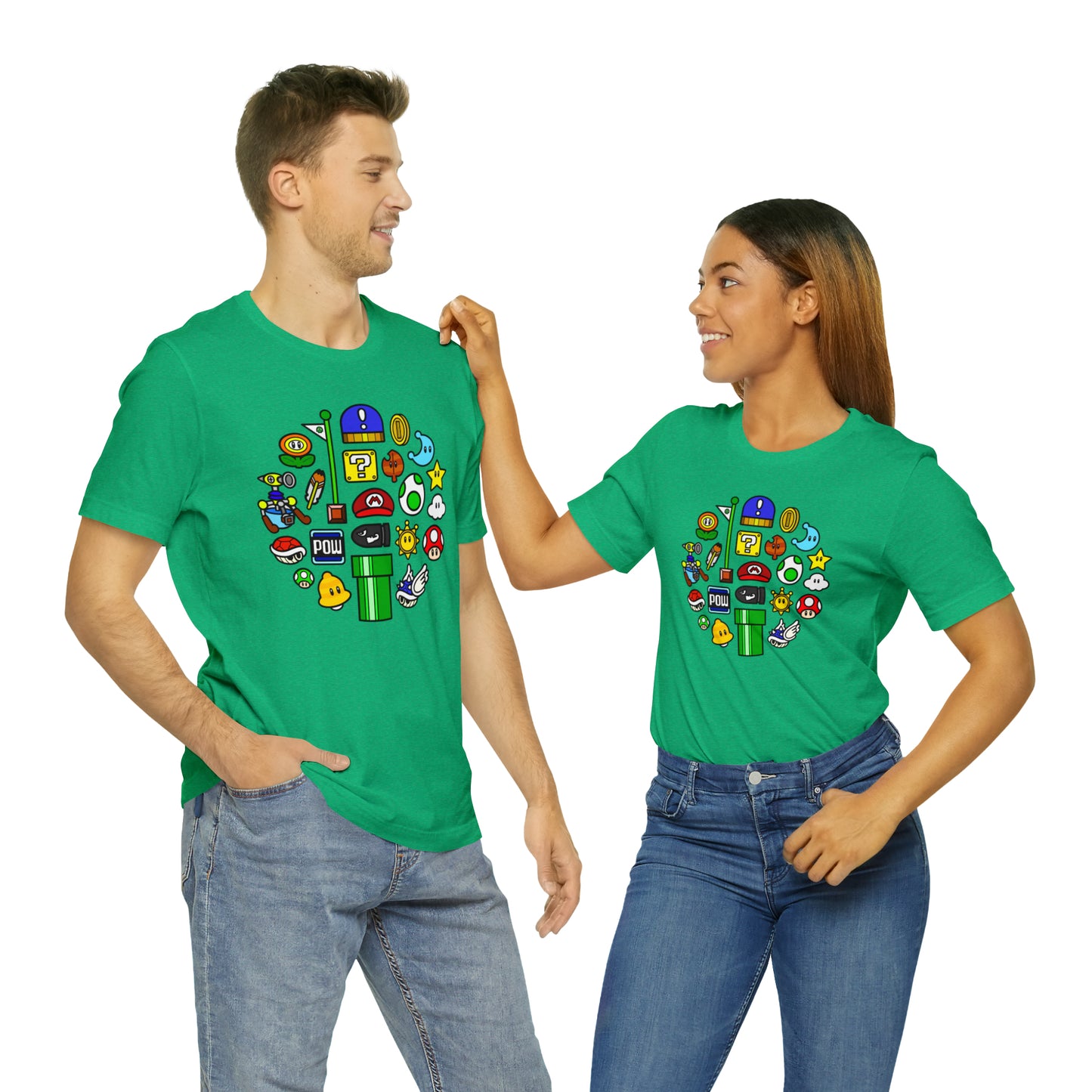 Mustached Plumber β Unisex Tee Shirt