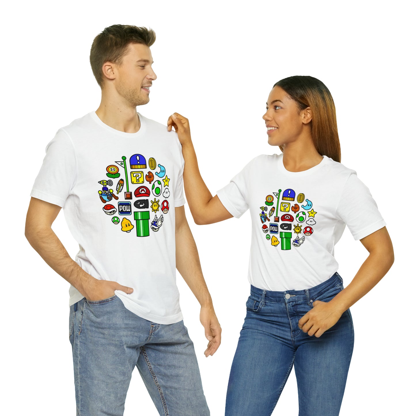 Mustached Plumber β Unisex Tee Shirt