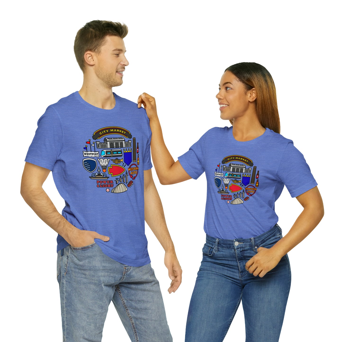 Kansas City Icons – Unisex Tee Shirt