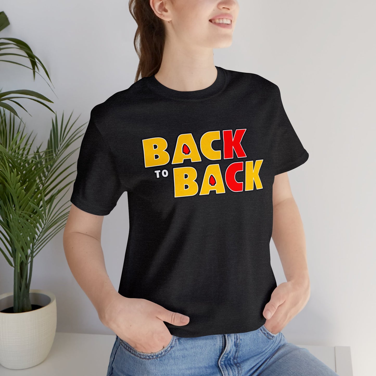 Back to Back β Tee Shirt β Yellow