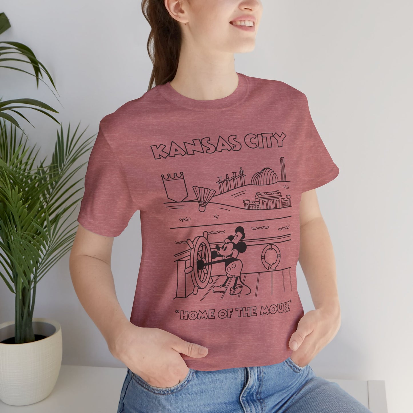 Home of the Mouse – Unisex Tee Shirt