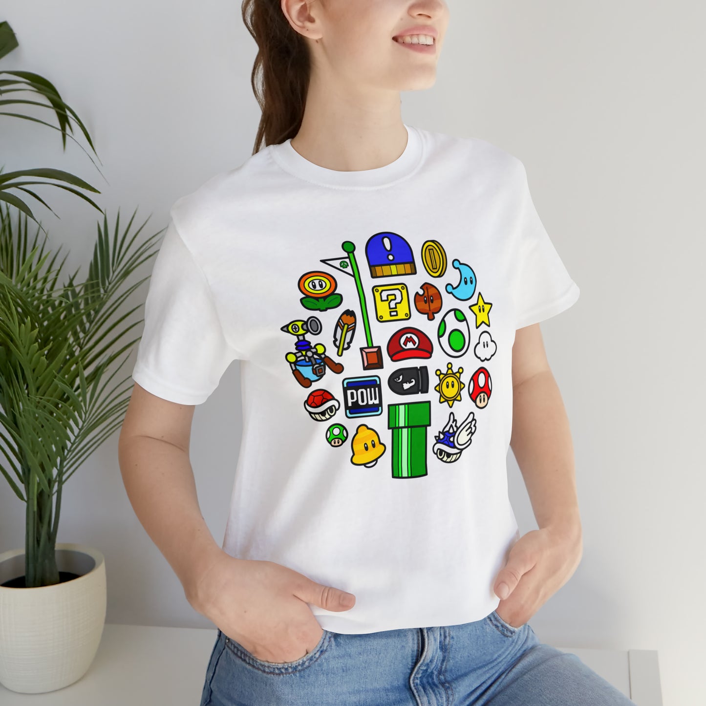 Mustached Plumber β Unisex Tee Shirt
