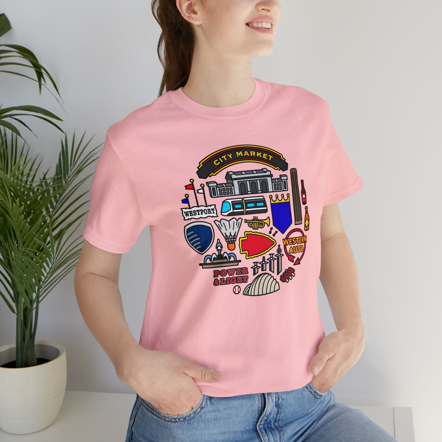 Kansas City Icons – Unisex Tee Shirt