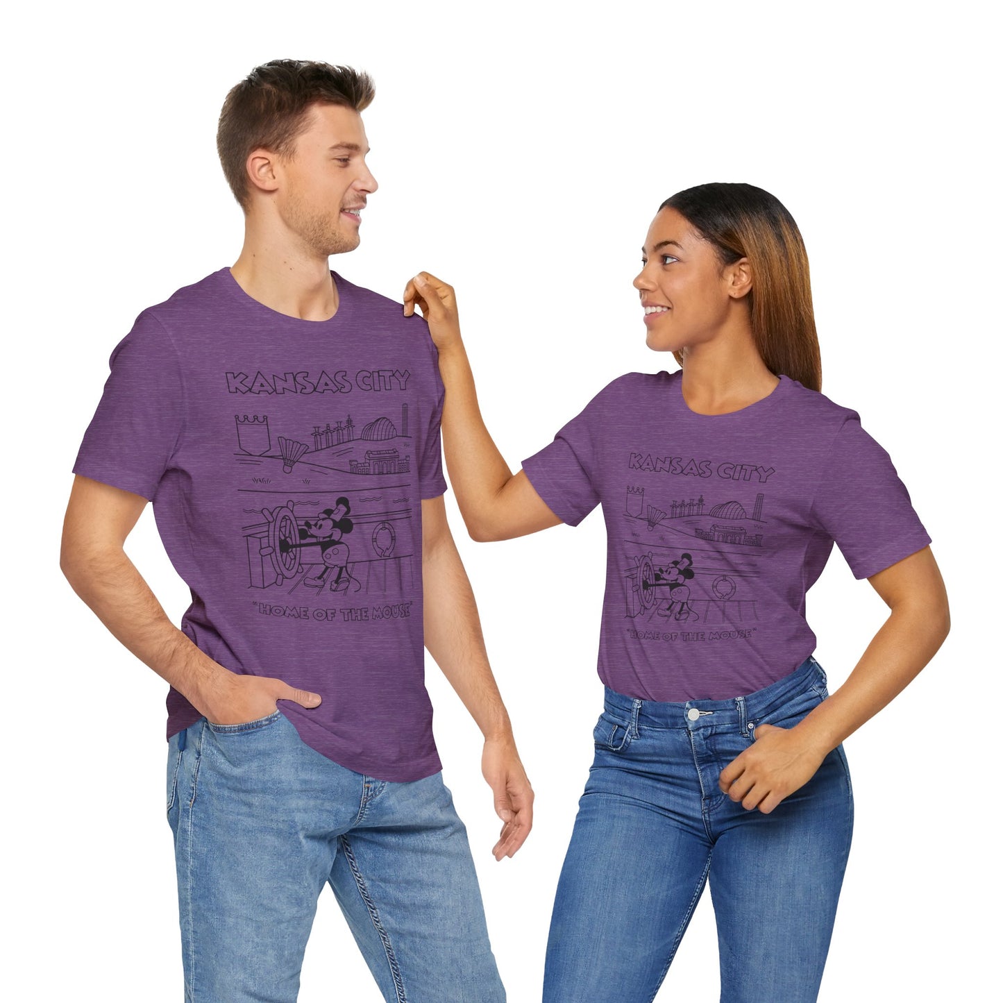 Home of the Mouse – Unisex Tee Shirt