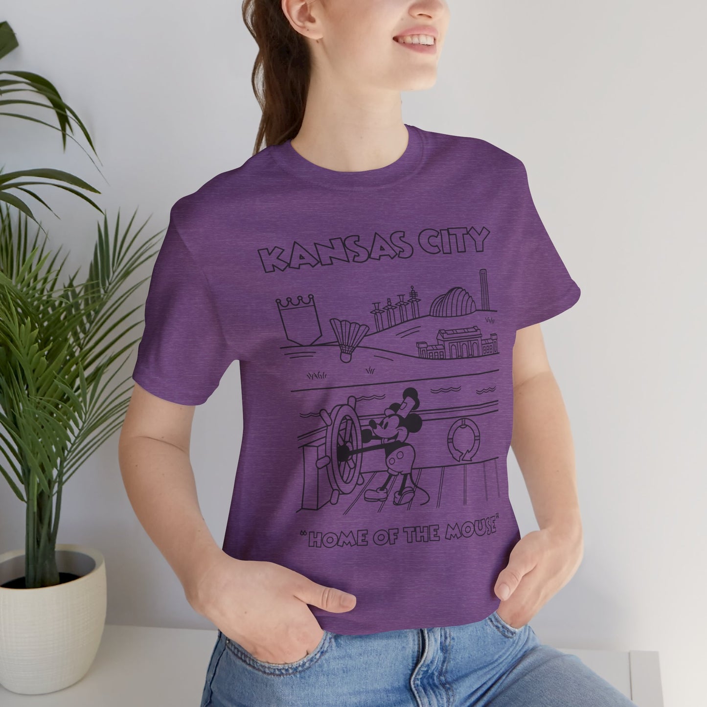 Home of the Mouse – Unisex Tee Shirt