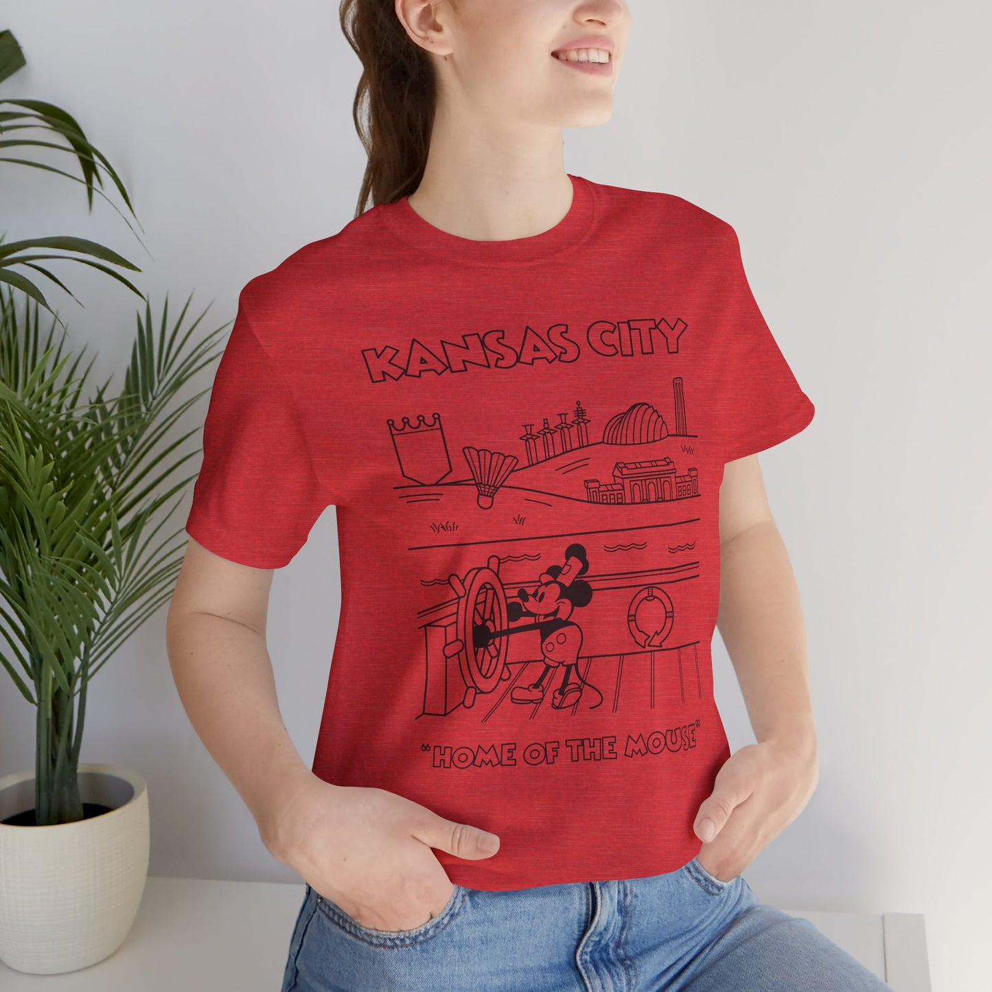 Home of the Mouse – Unisex Tee Shirt