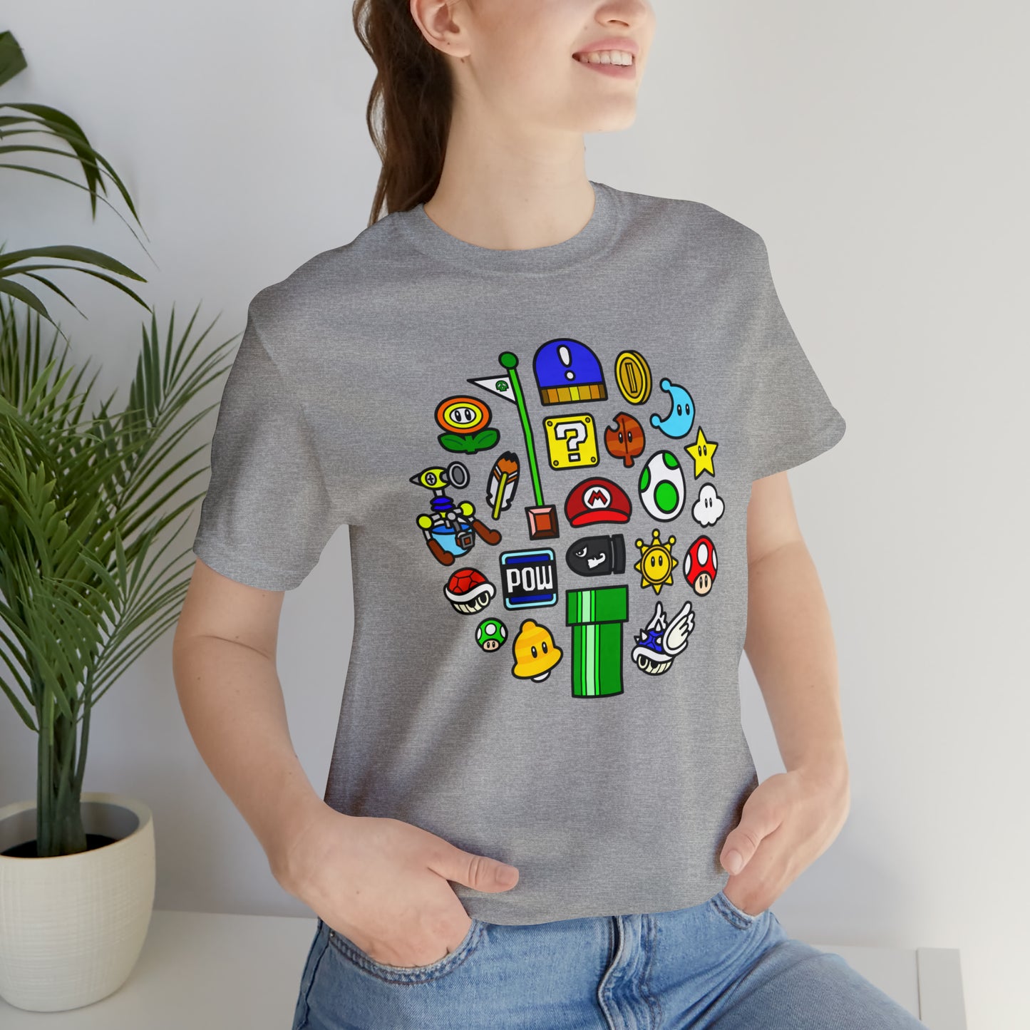 Mustached Plumber β Unisex Tee Shirt