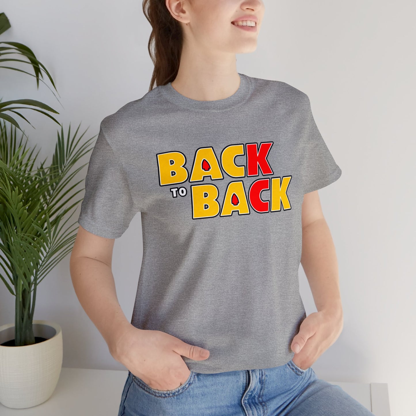 Back to Back β Tee Shirt β Yellow