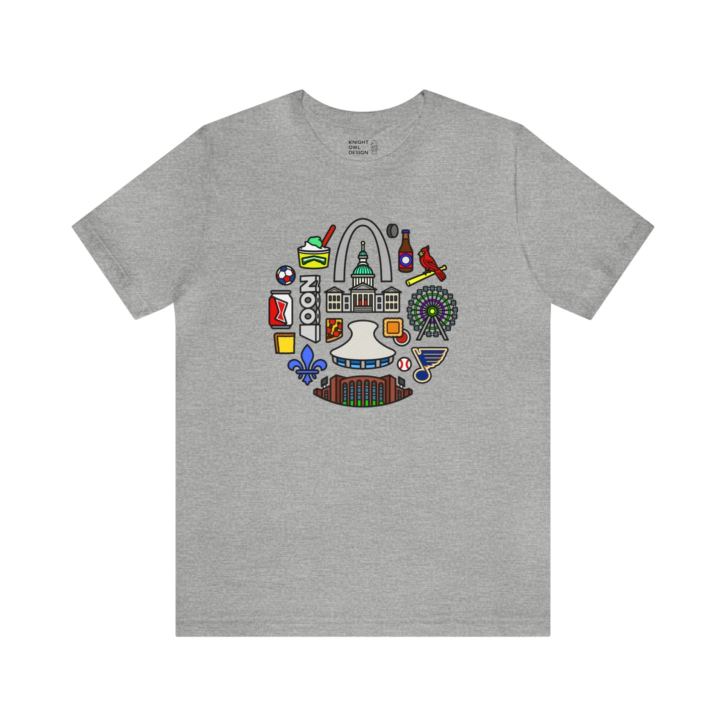 St. Louis Icons – Unisex Tee Shirt