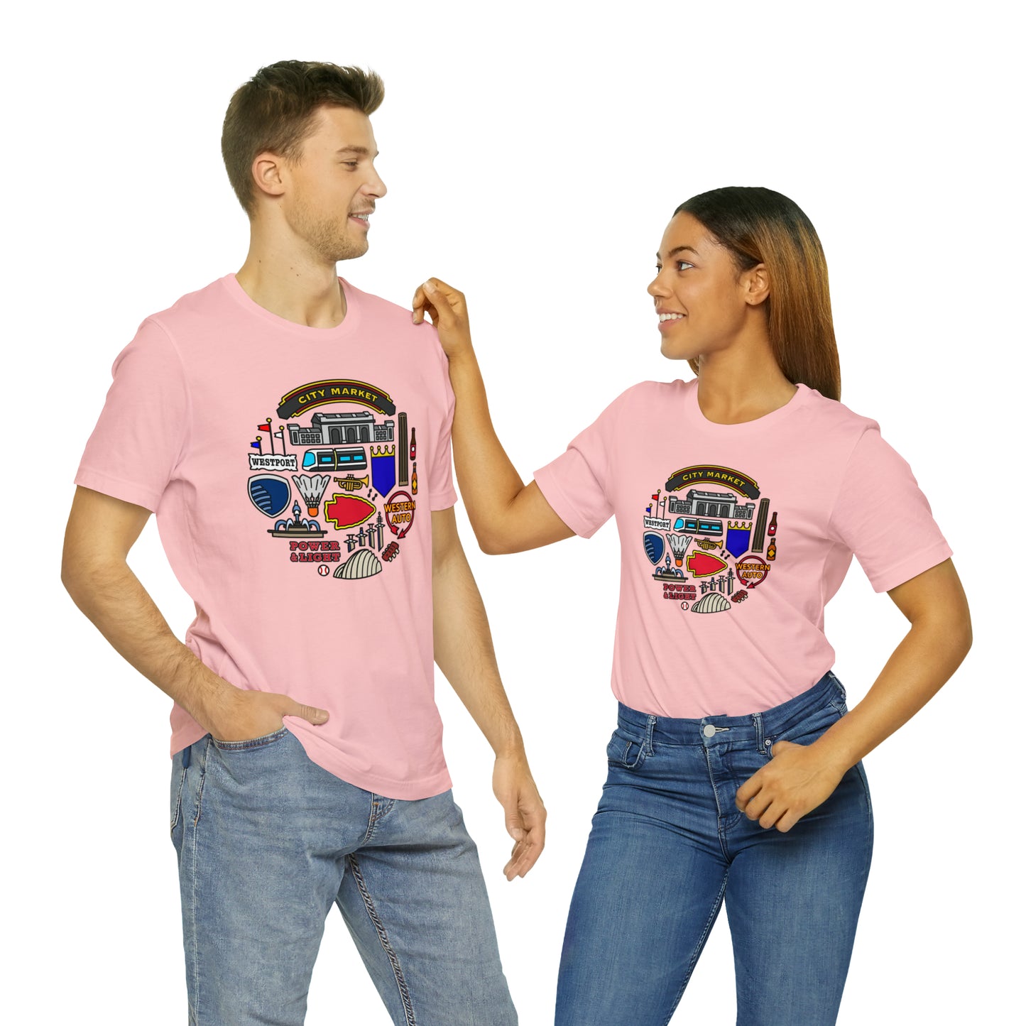 Kansas City Icons – Unisex Tee Shirt