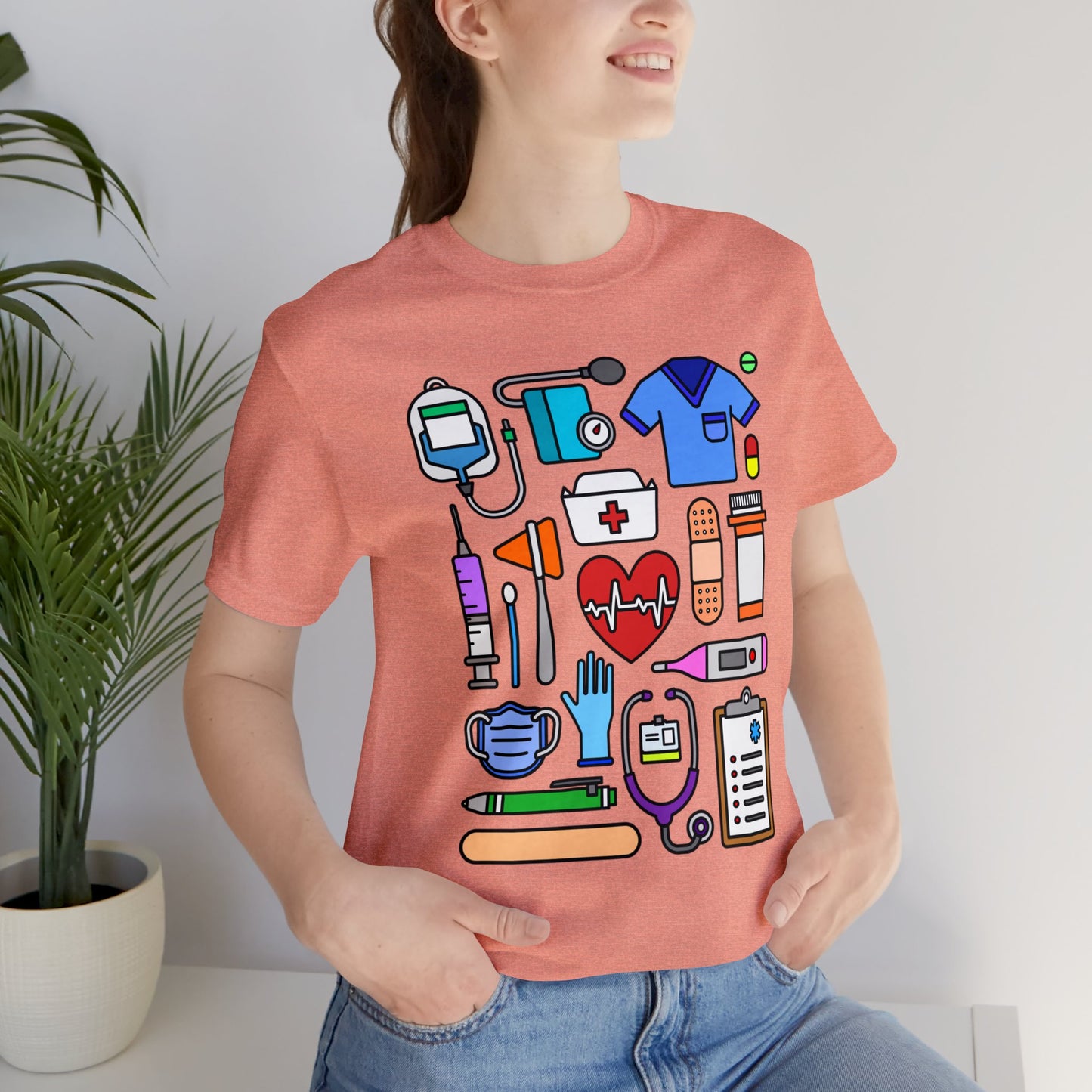 Healthcare and Nurses – Unisex Tee Shirt