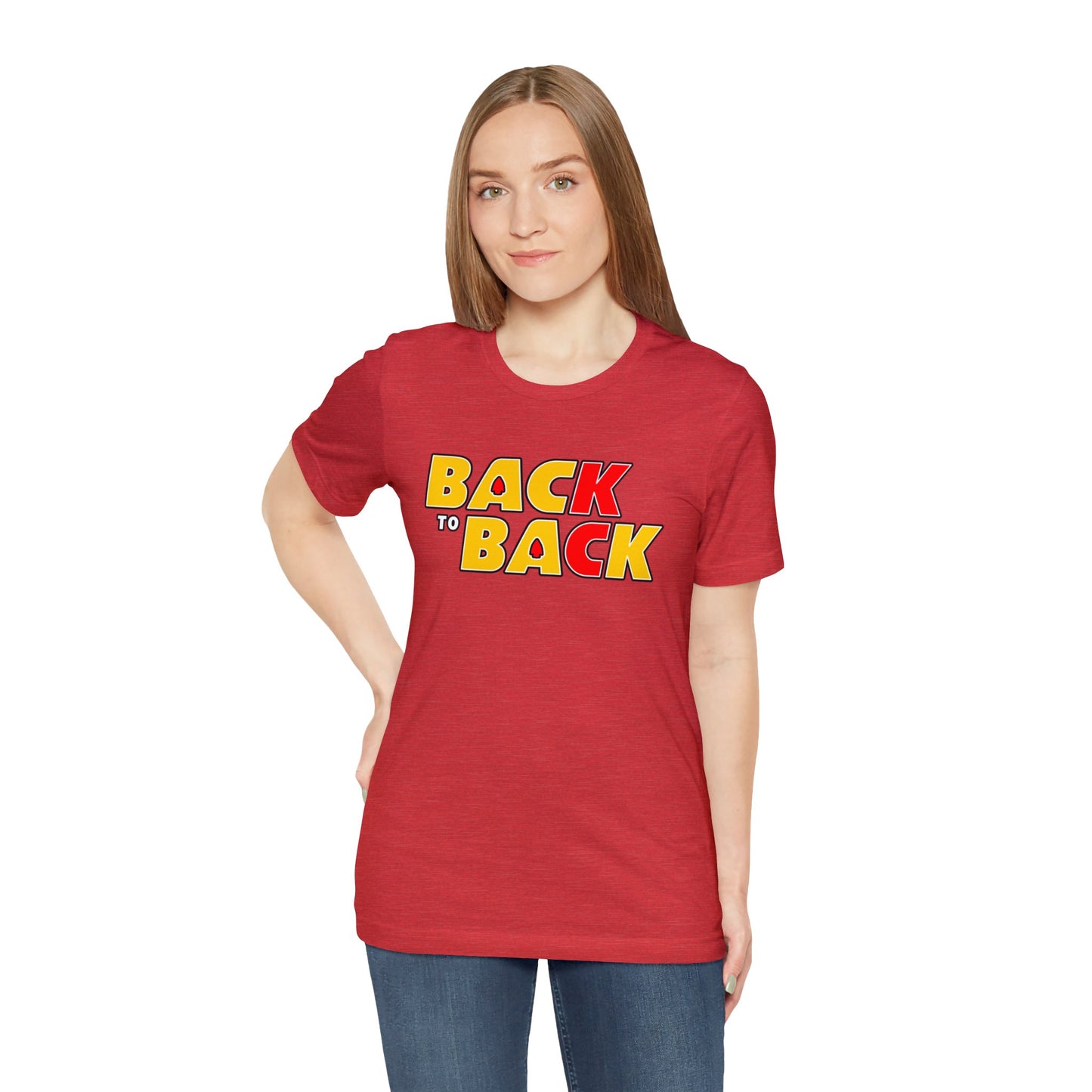 Back to Back β Tee Shirt β Yellow
