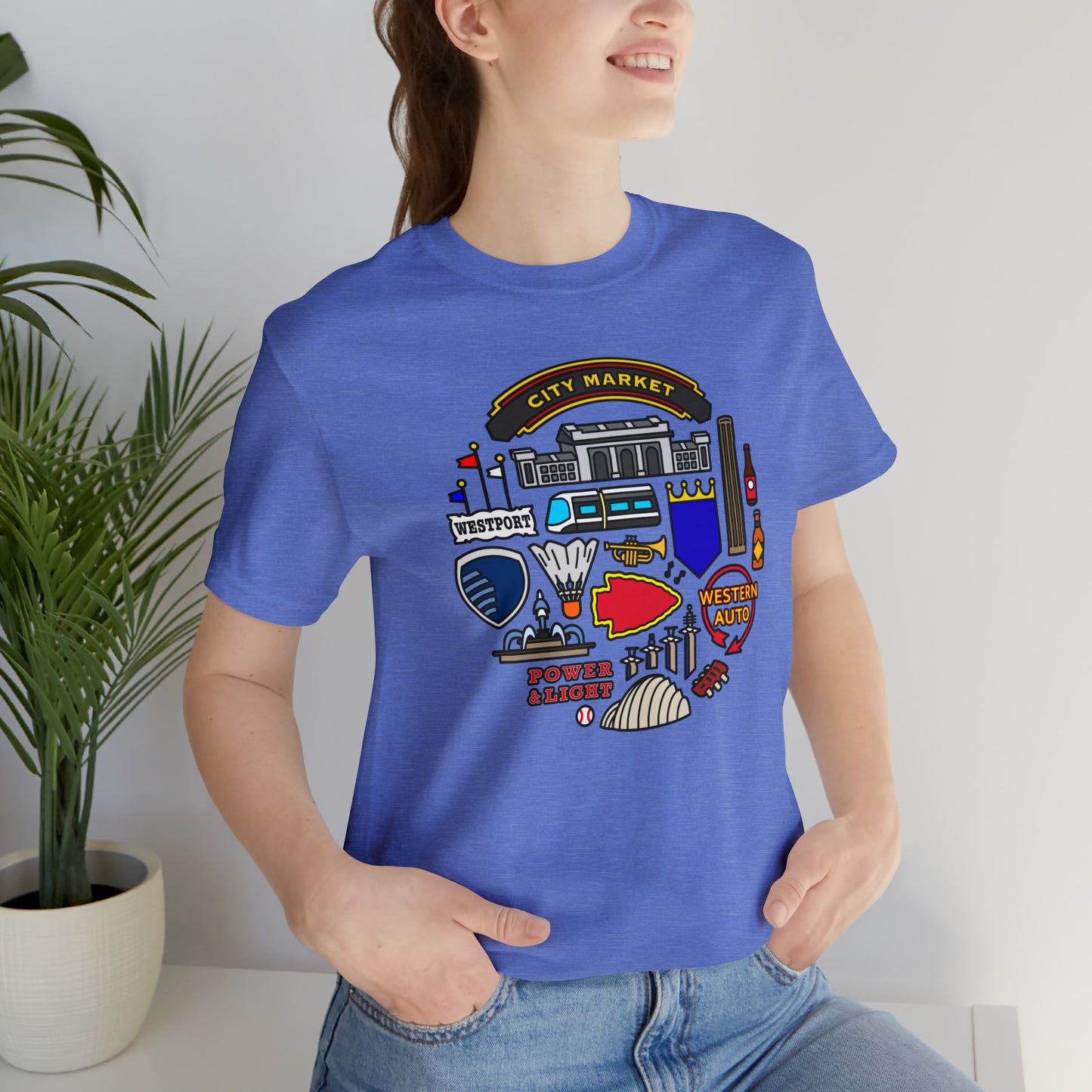 Kansas City Icons – Unisex Tee Shirt