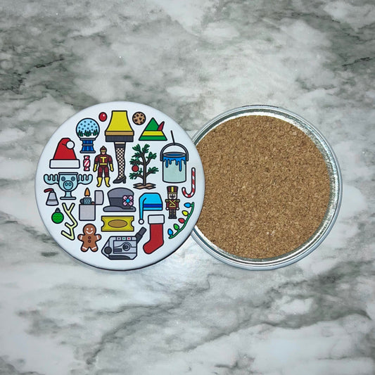 Christmas Movie Icons Coasters (Set of 2)