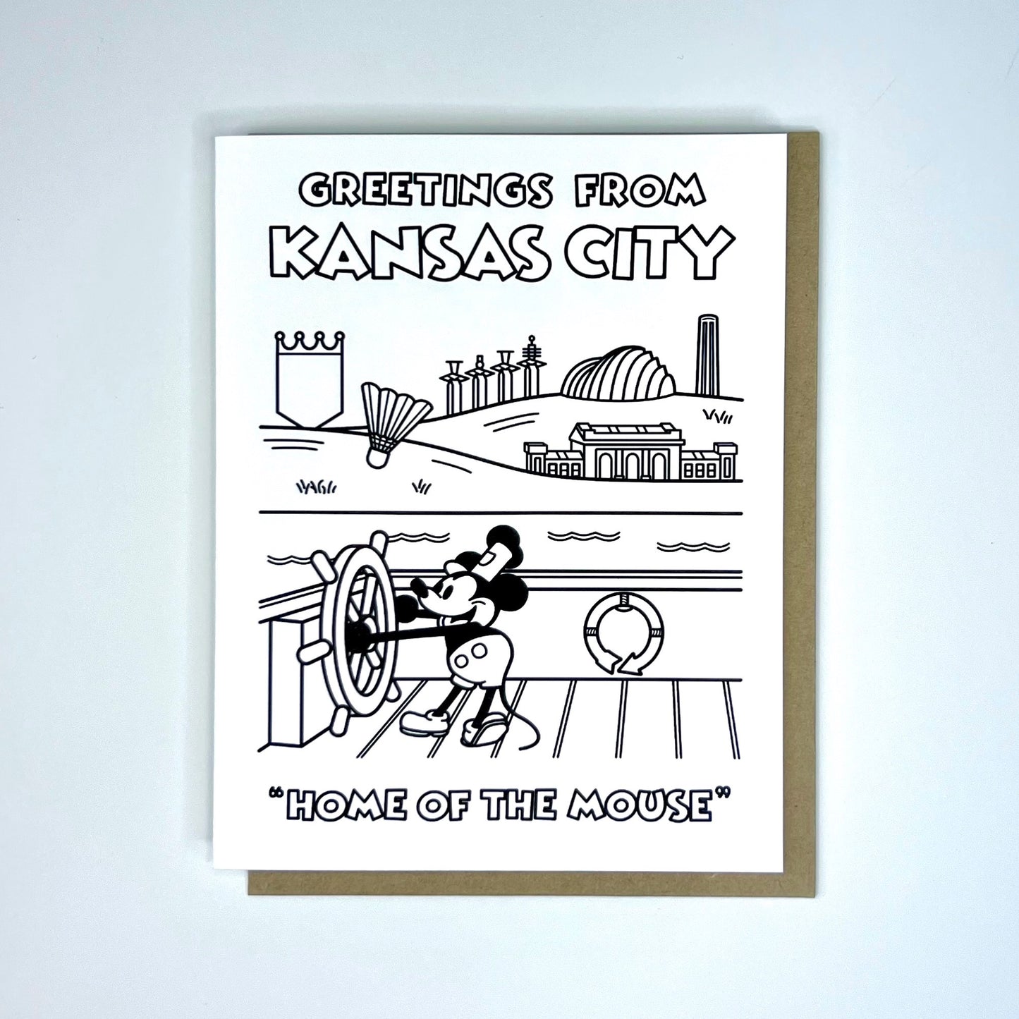 Home of the Mouse Greeting Card