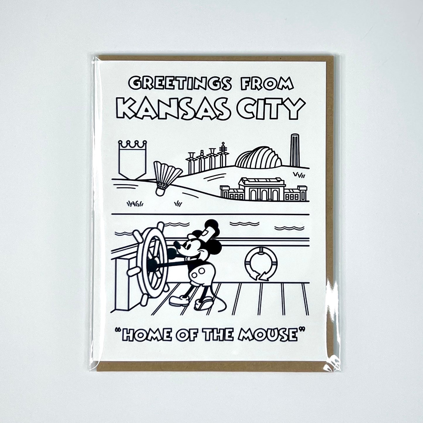 Home of the Mouse Greeting Card
