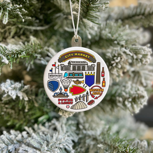 Kansas City Icons Ornament
