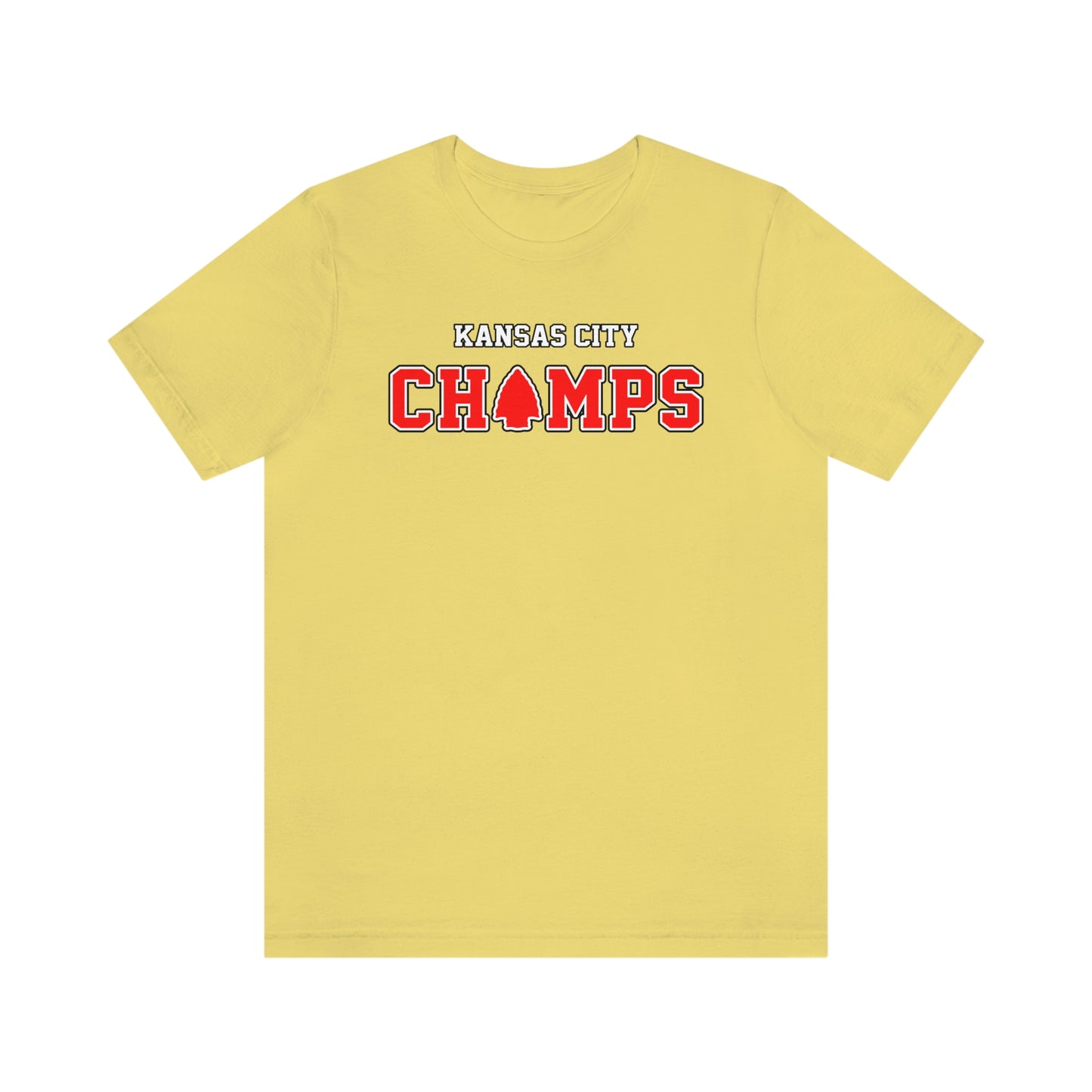 Kansas City CHAMPS β Tee Shirt β Gold