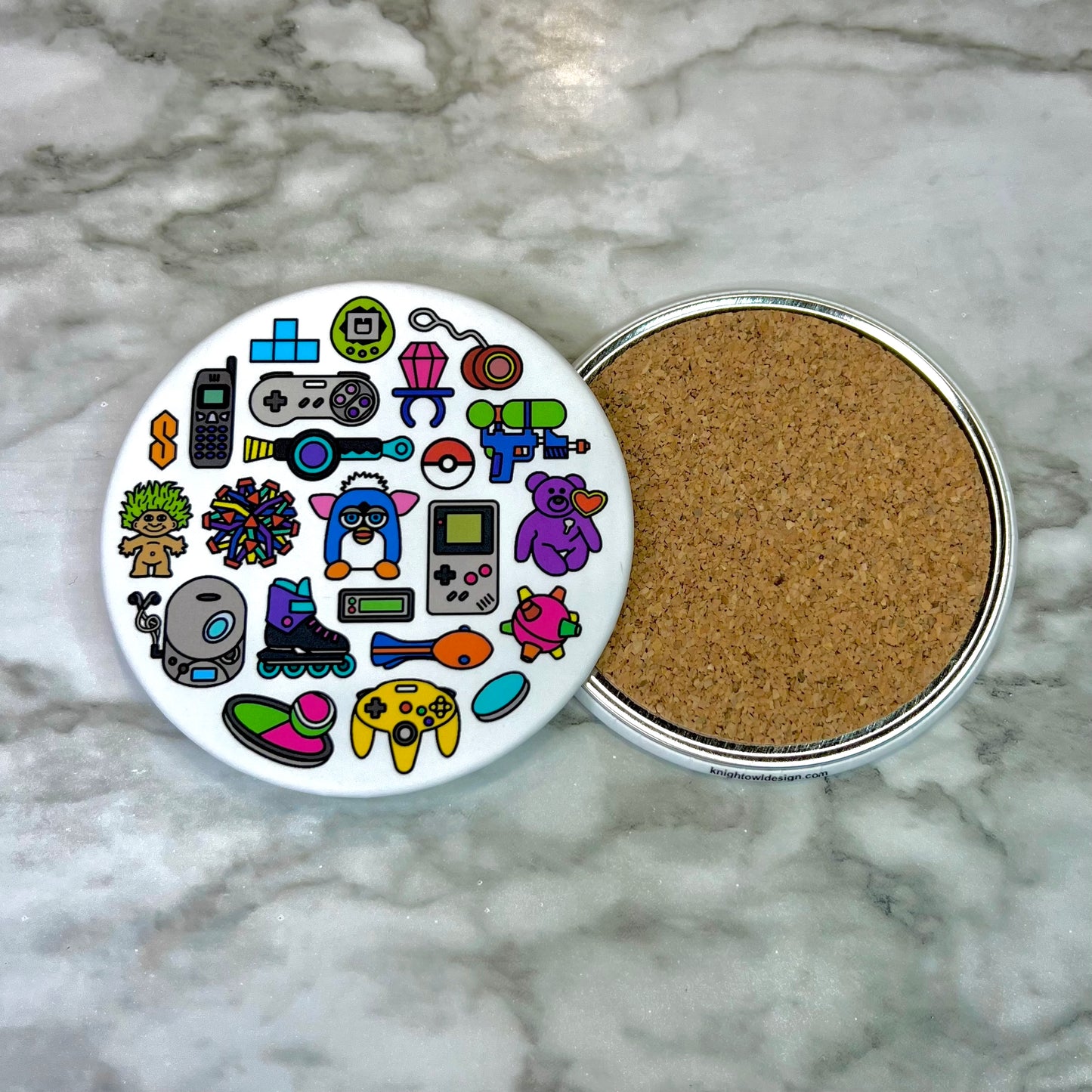 90s Nostalgia Coasters (Set of 2)