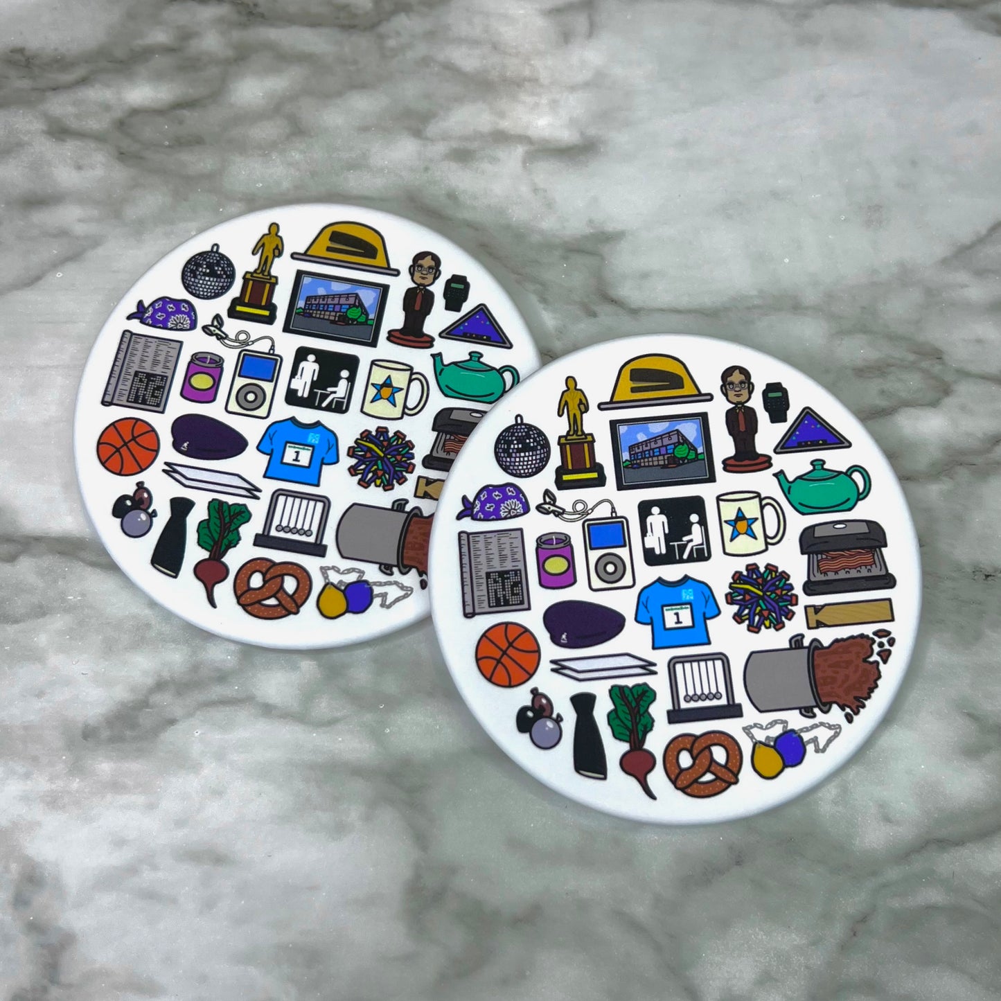 The Office Coasters (Set of 2)