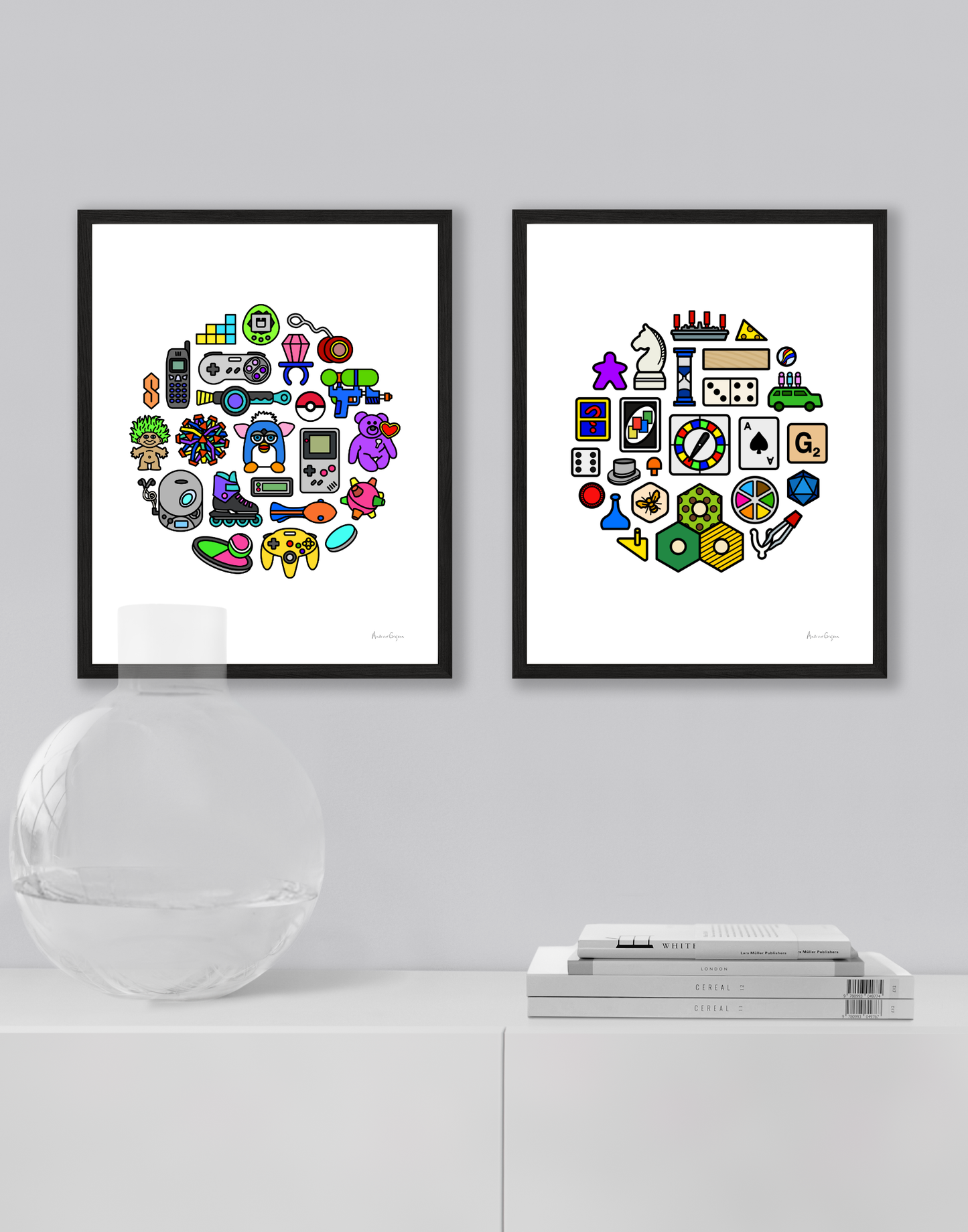 90s Nostalgia Print